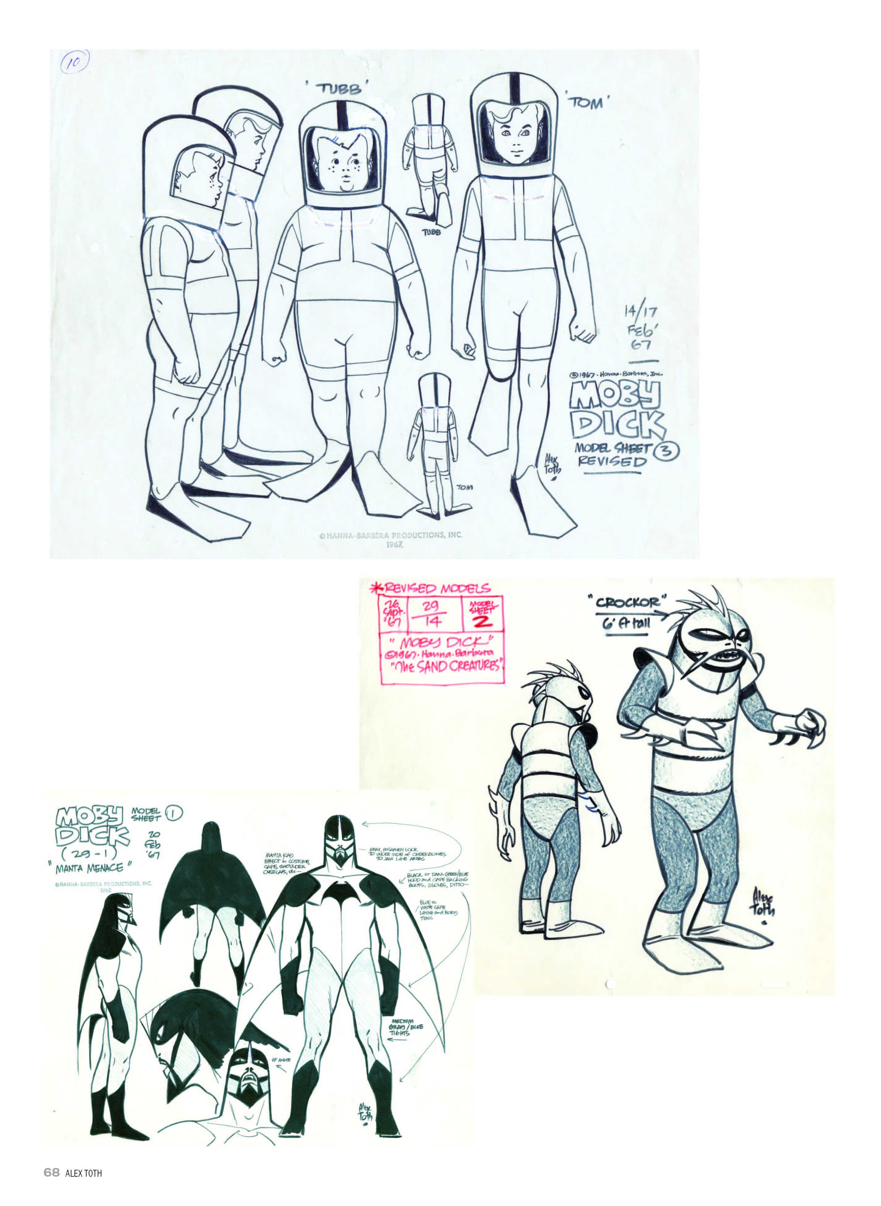 Read online Genius, Animated: The Cartoon Art of Alex Toth comic -  Issue # TPB (Part 1) - 69