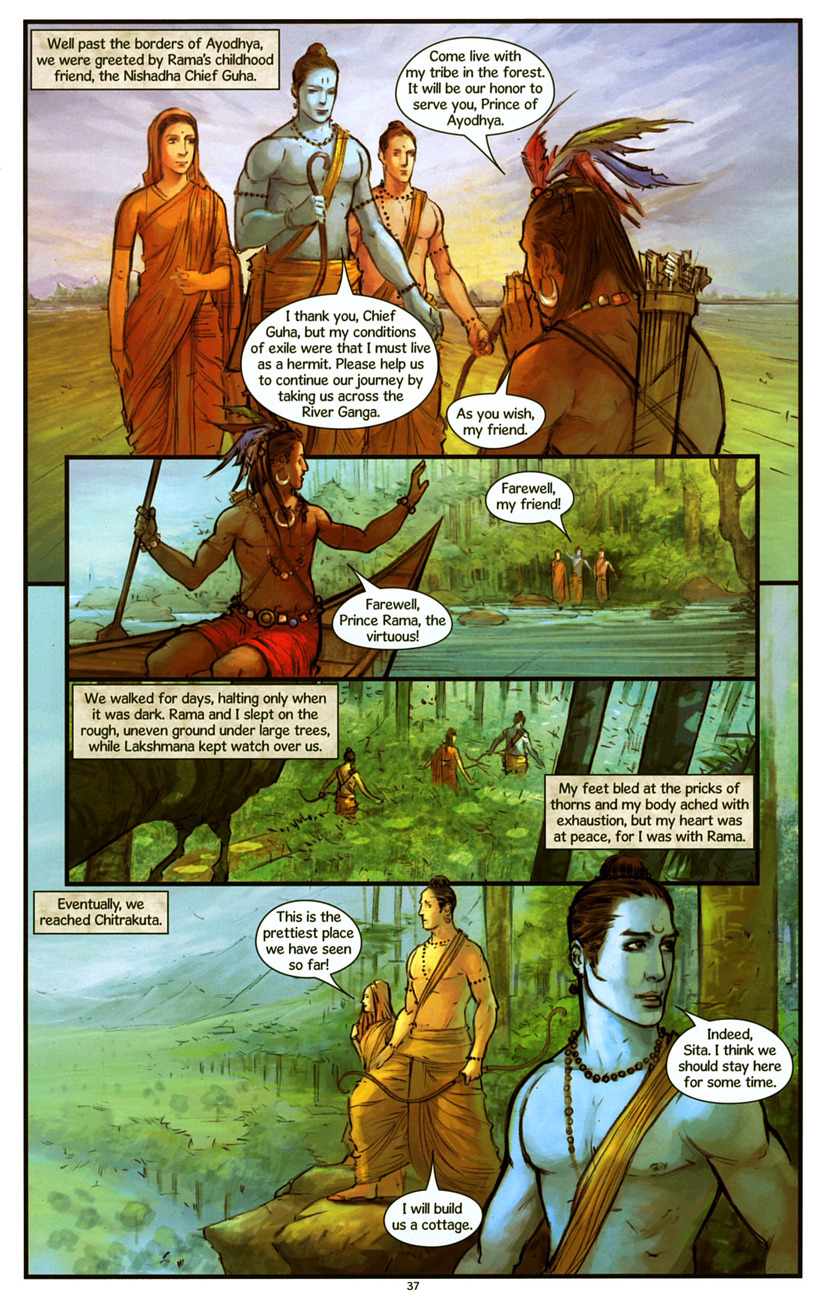 Read online Sita Daughter of the Earth comic -  Issue # TPB - 41