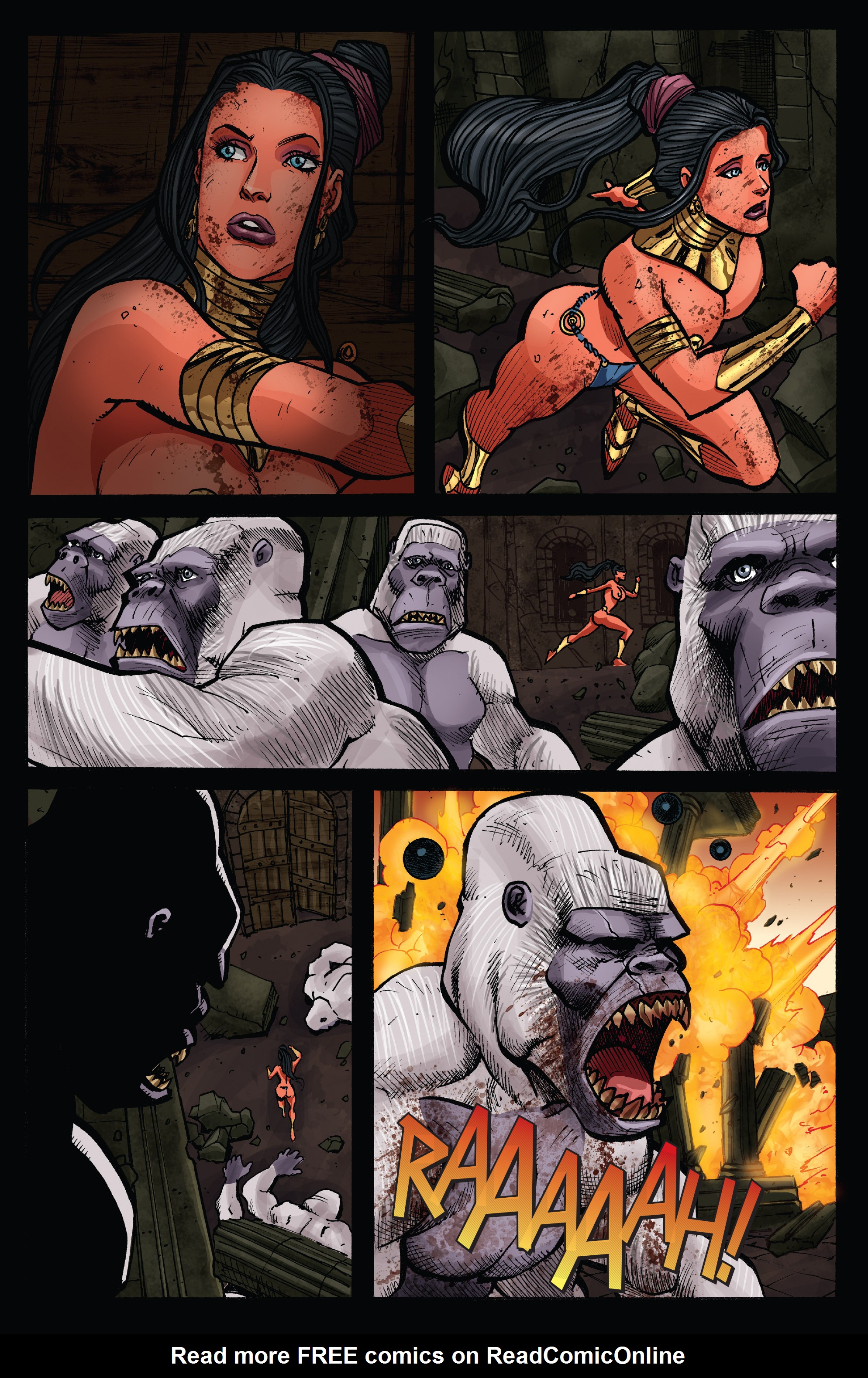 Read online Dejah Thoris and the White Apes of Mars comic -  Issue #4 - 7