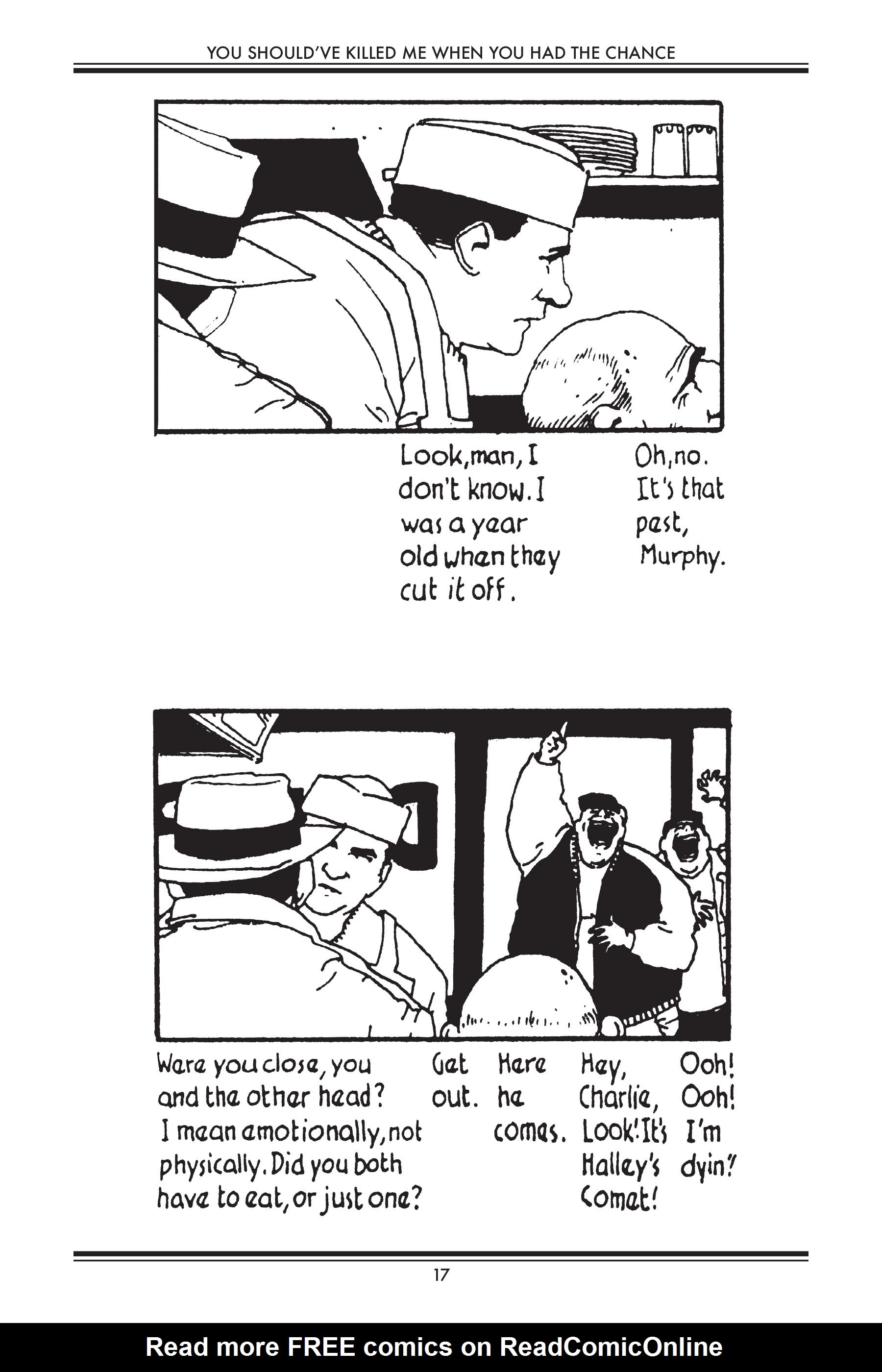 Read online You Should Have Killed Me When You Had The Chance!: Quality Jollity Super Special comic -  Issue # TPB - 17