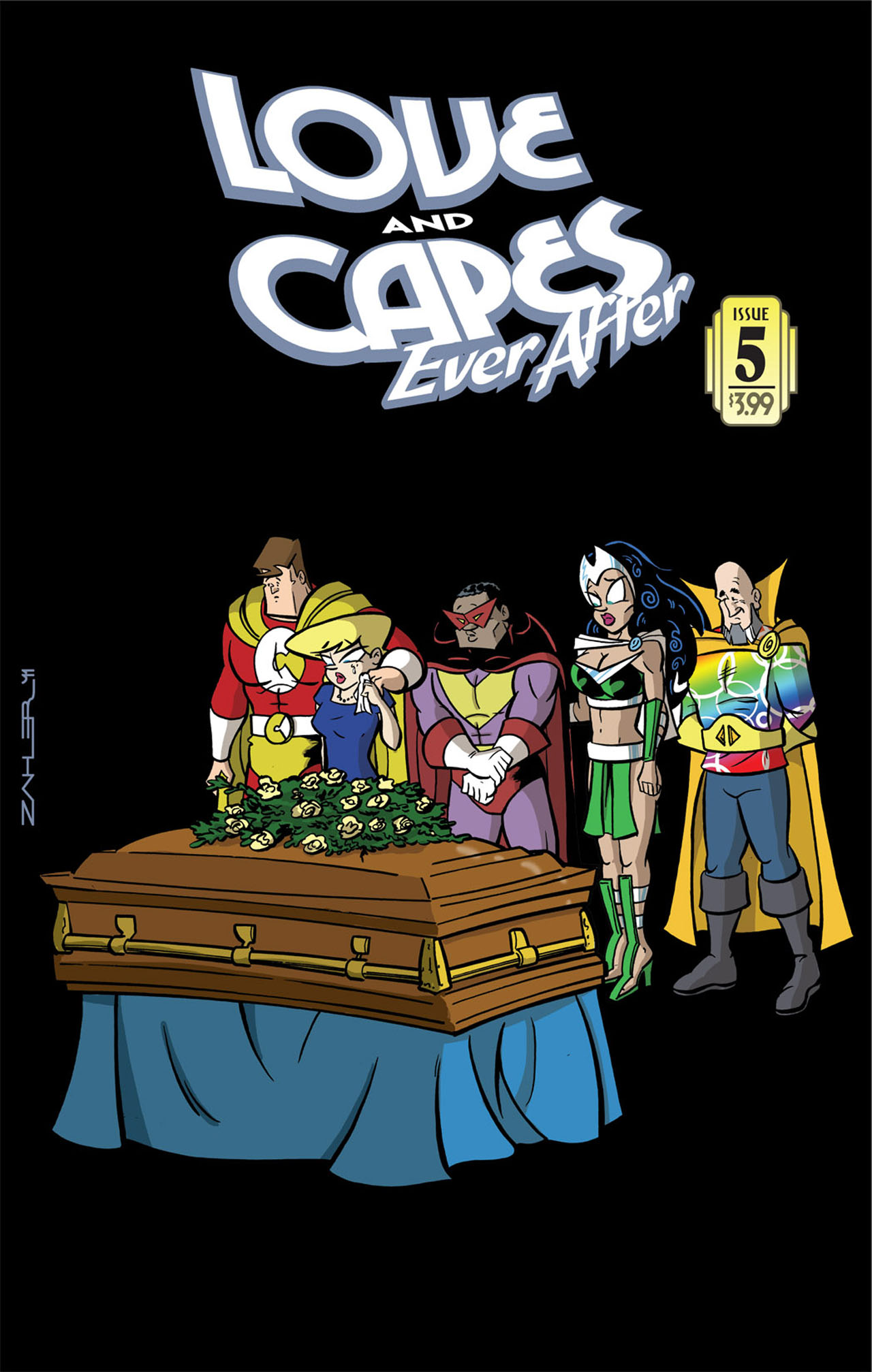 Read online Love and Capes: Ever After comic -  Issue #5 - 1