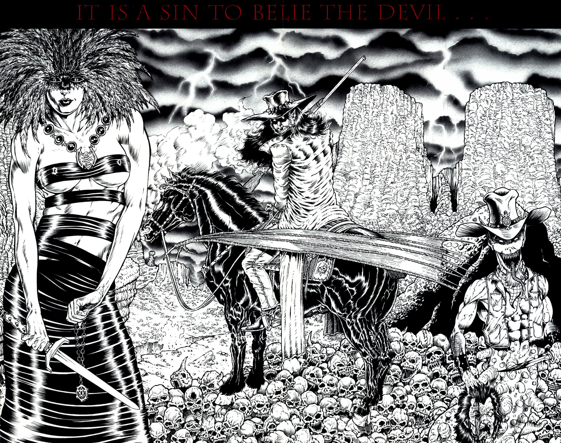Read online Gunfighters in Hell comic -  Issue #2 - 3