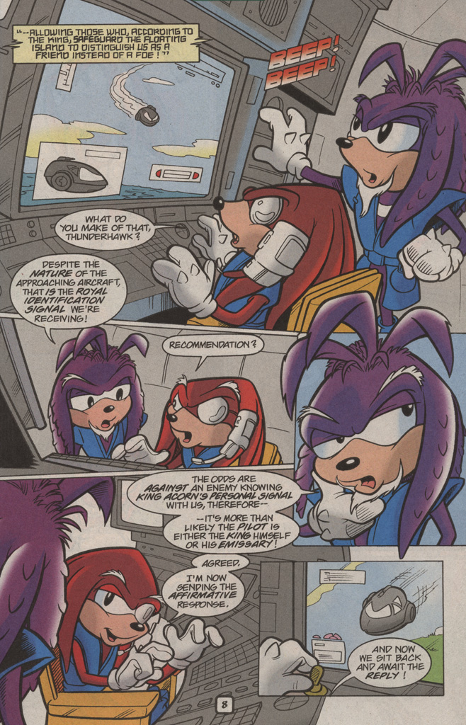 Read online Knuckles the Echidna comic -  Issue #29 - 13
