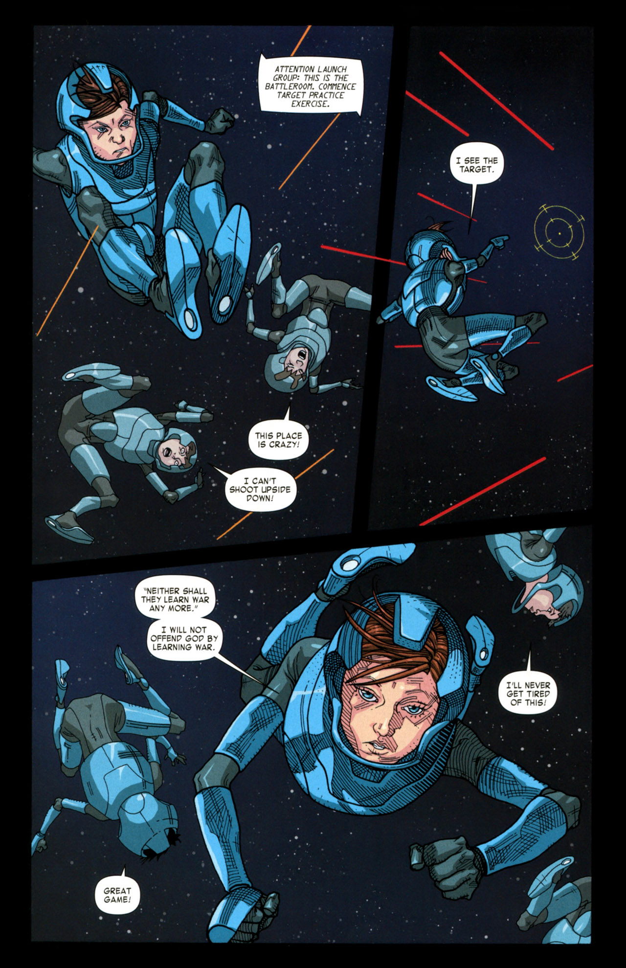 Read online Ender's Game: War of Gifts comic -  Issue # Full - 22