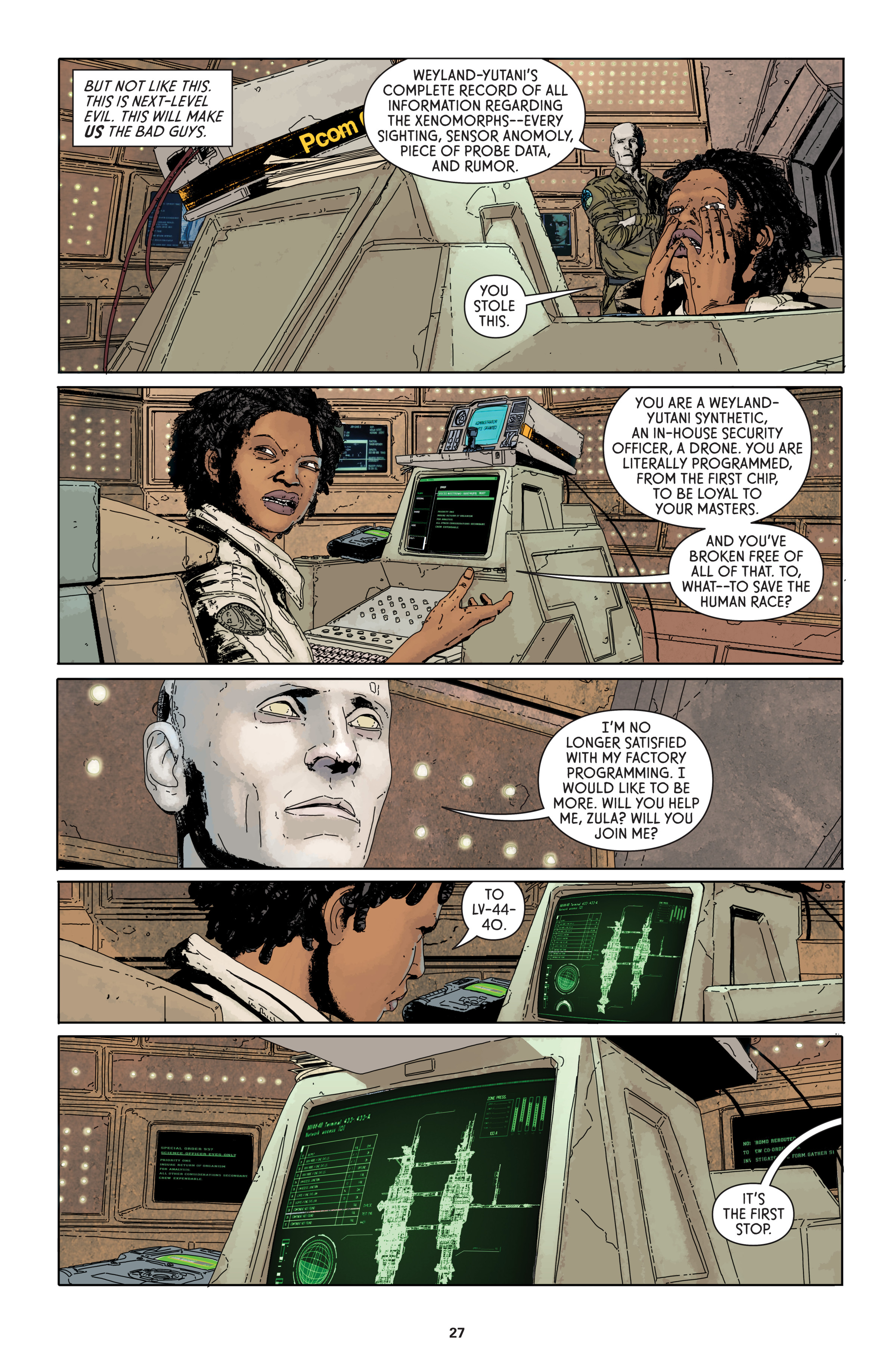 Read online Aliens: Defiance Library Edition comic -  Issue # TPB (Part 1) - 28