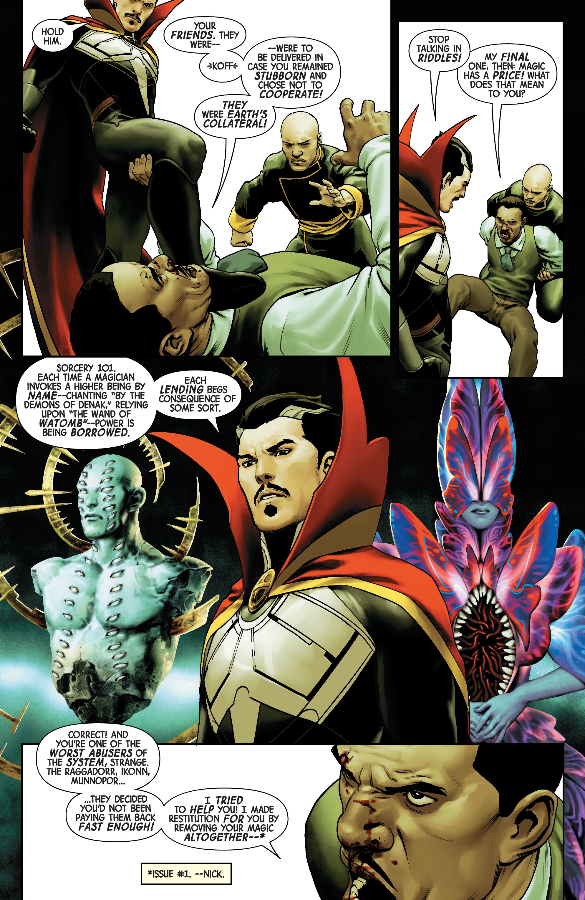 Read online Doctor Strange (2018) comic -  Issue #10 - 18