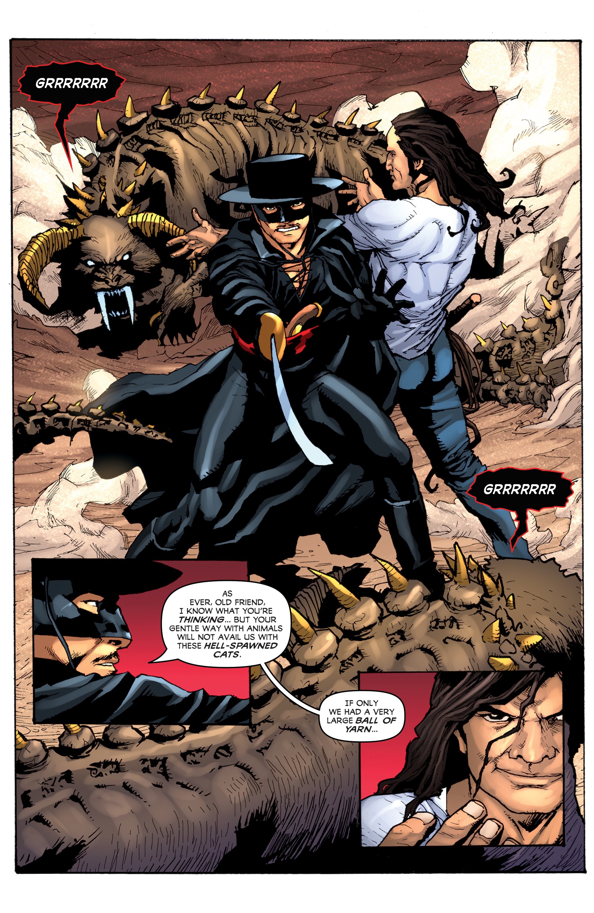 Read online Zorro: Swords of Hell comic -  Issue #3 - 3