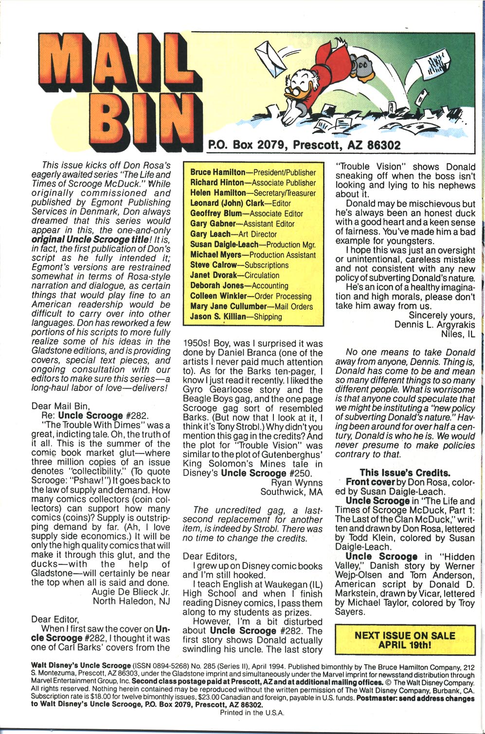 Read online Uncle Scrooge (1953) comic -  Issue #285 - 29