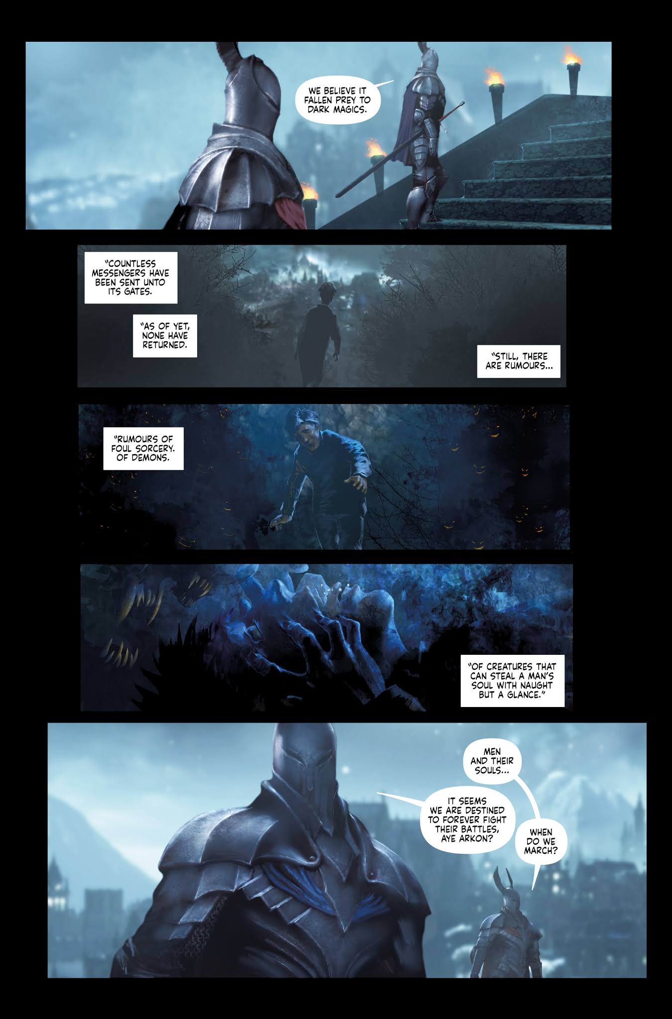 Read online Dark Souls: The Age of Fire comic -  Issue #1 - 24