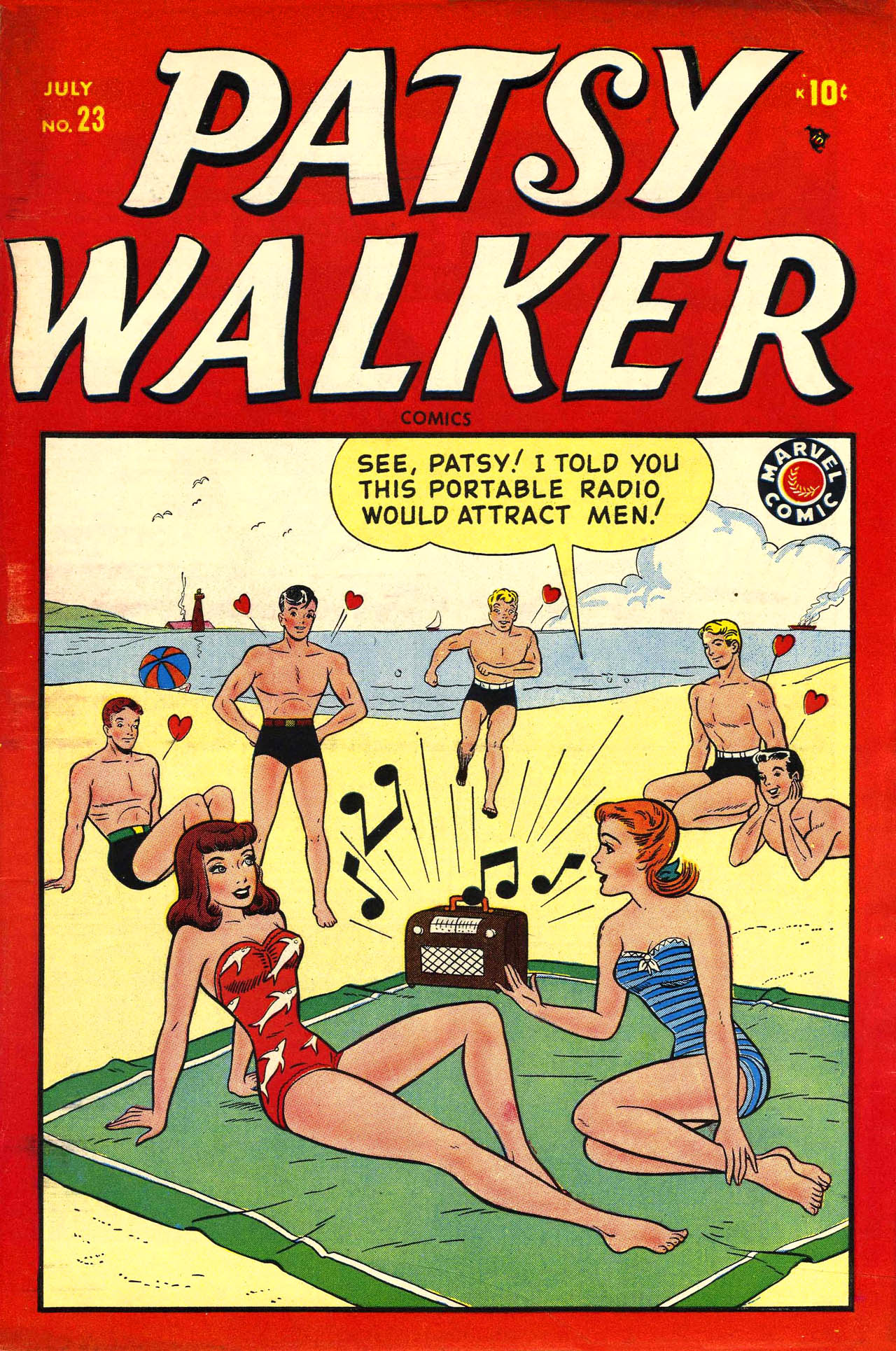 Read online Patsy Walker comic -  Issue #23 - 1