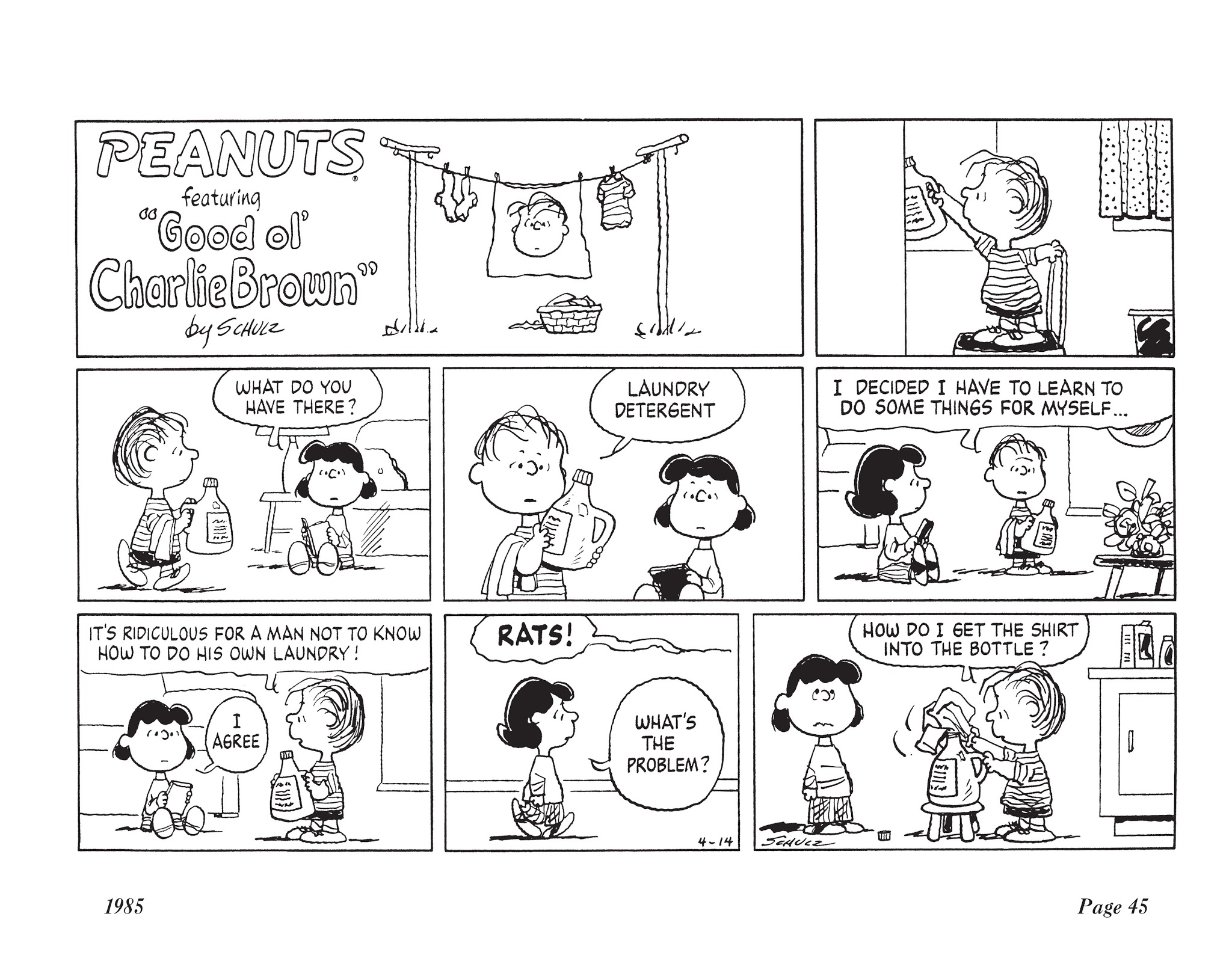 Read online The Complete Peanuts comic -  Issue # TPB 18 - 57