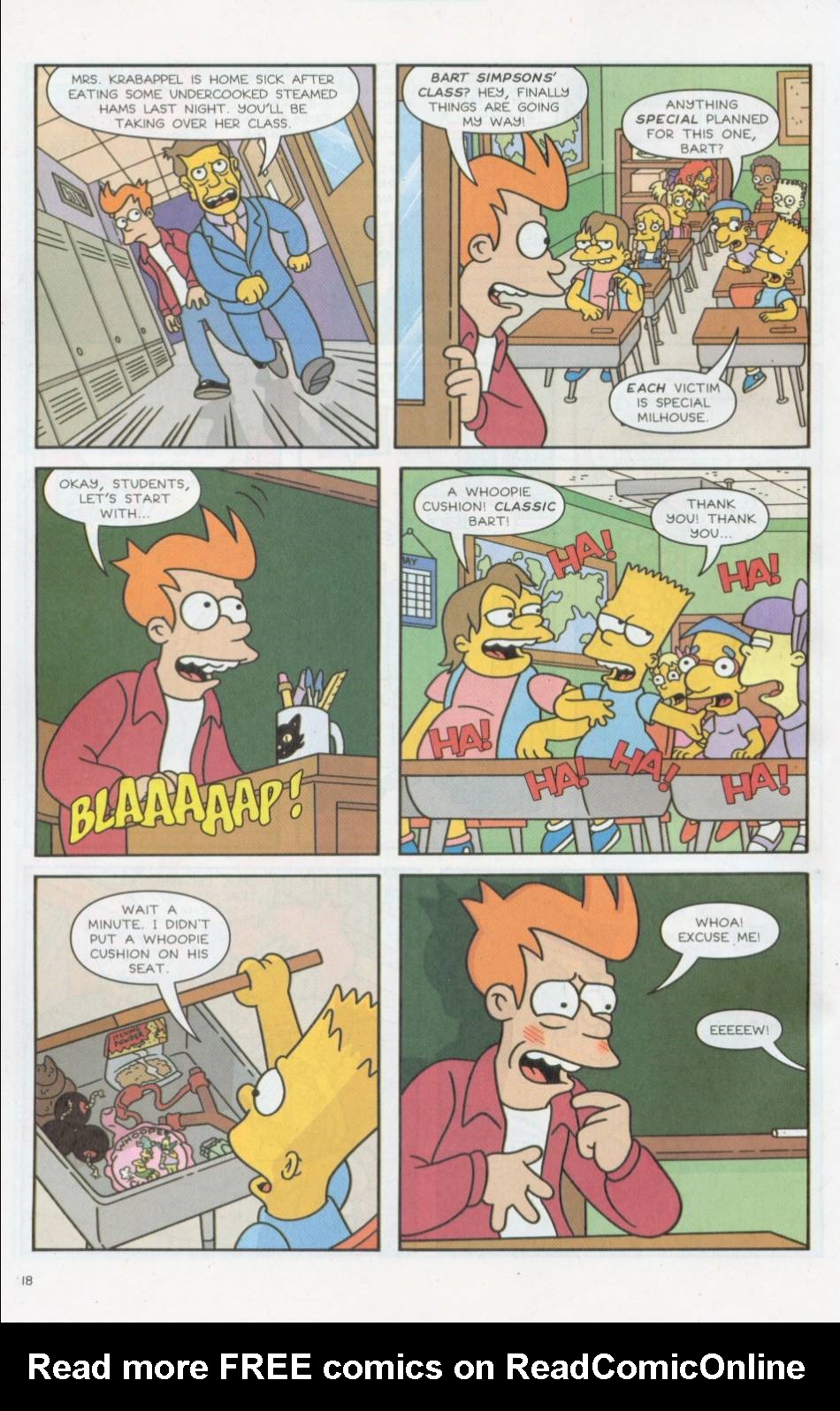 Read online Futurama Comics comic -  Issue #9b - 20