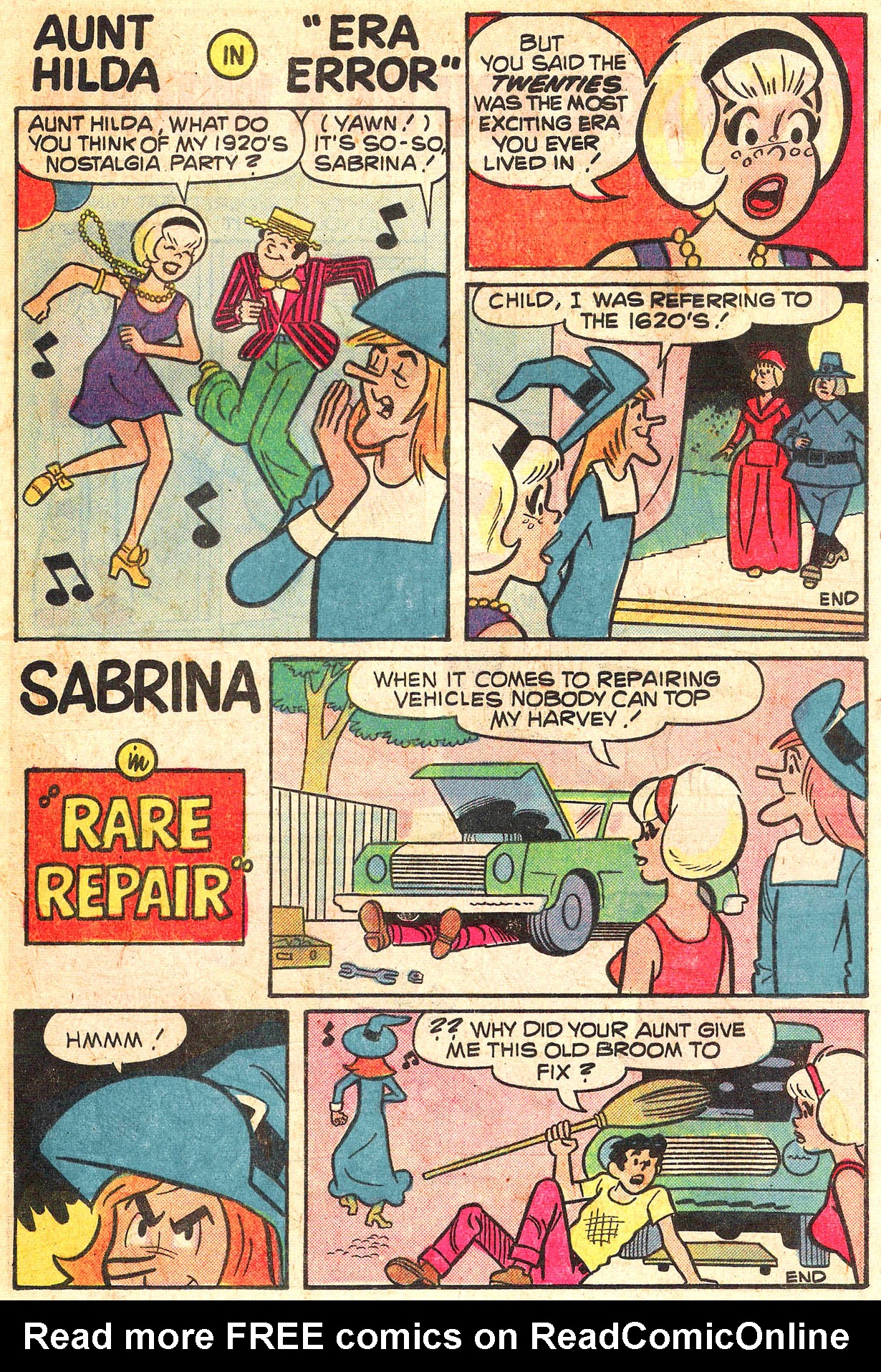 Read online Sabrina The Teenage Witch (1971) comic -  Issue #40 - 21