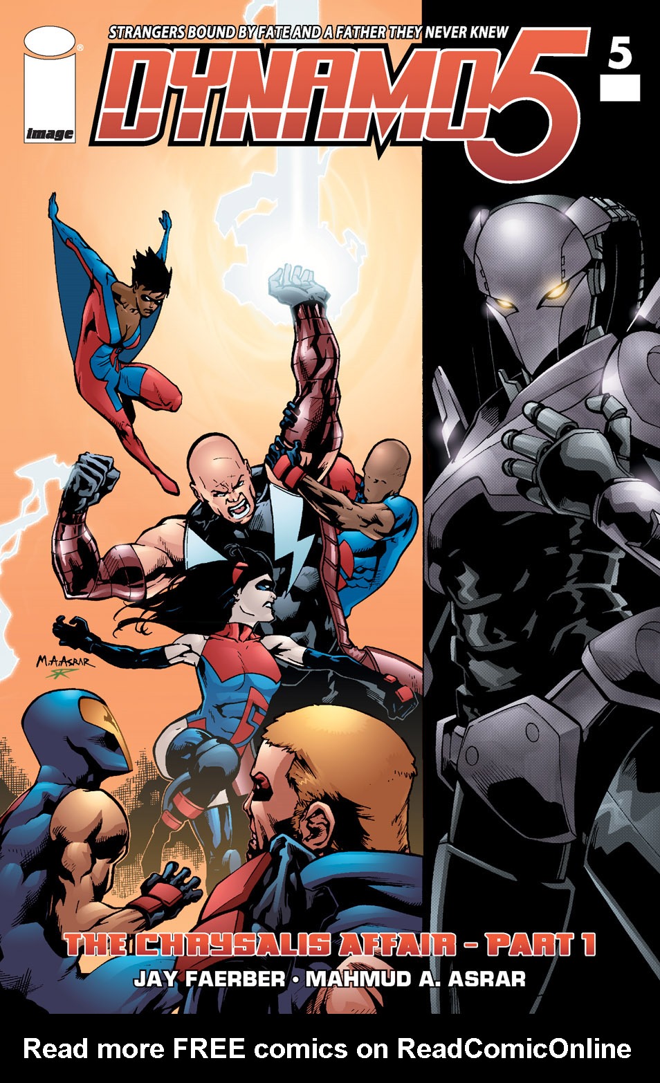 Read online Dynamo 5 comic -  Issue #5 - 1