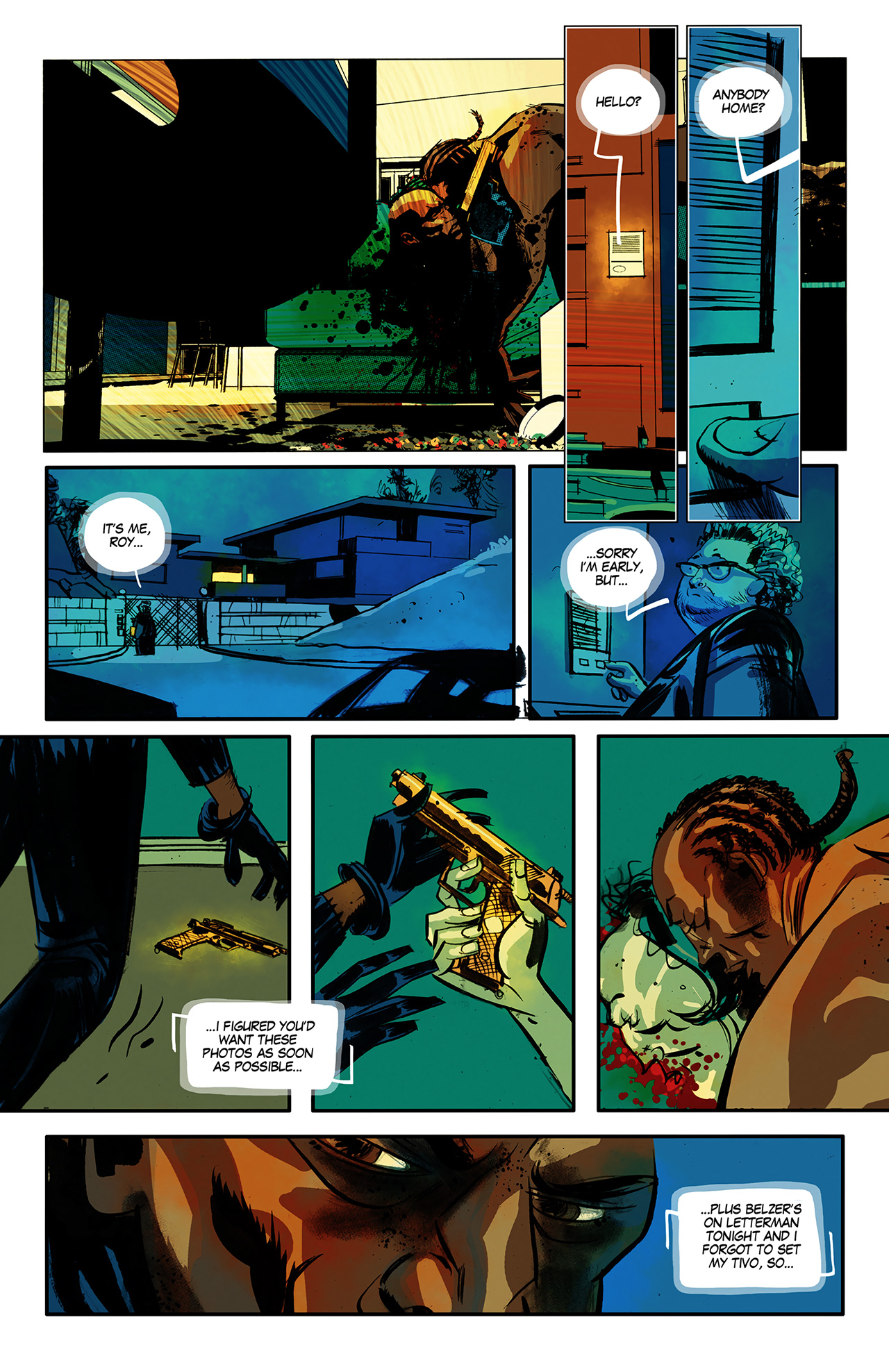 Read online Blue Estate comic -  Issue #7 - 17