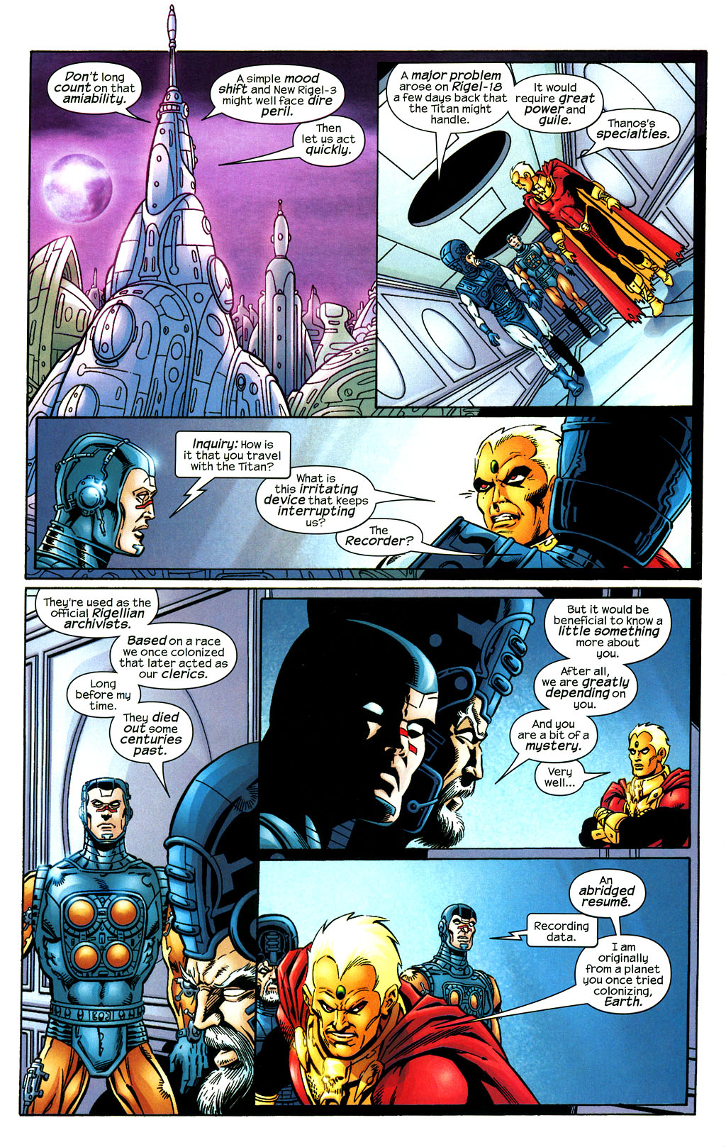 Read online Thanos (2003) comic -  Issue #2 - 5