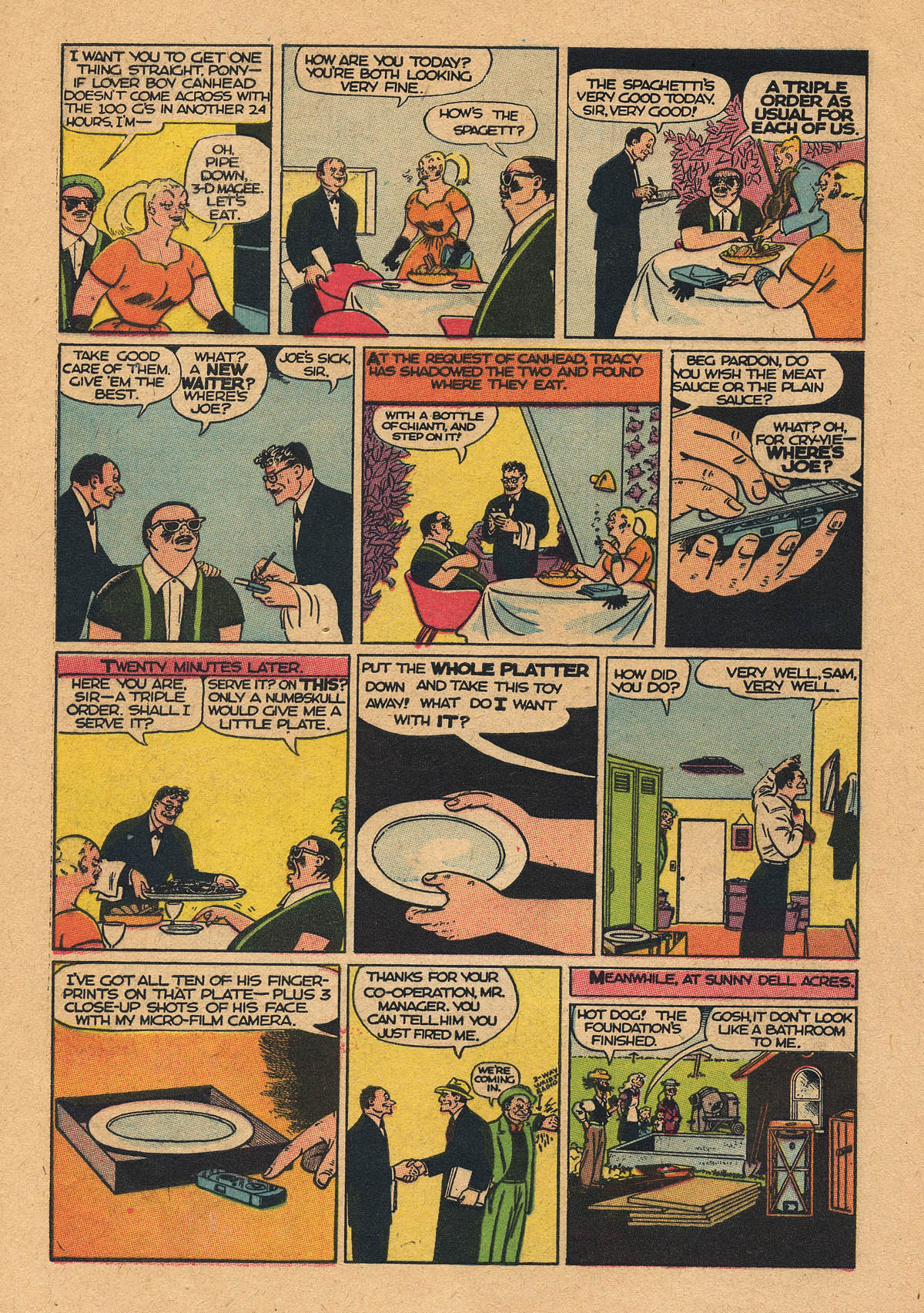 Read online Dick Tracy comic -  Issue #90 - 10