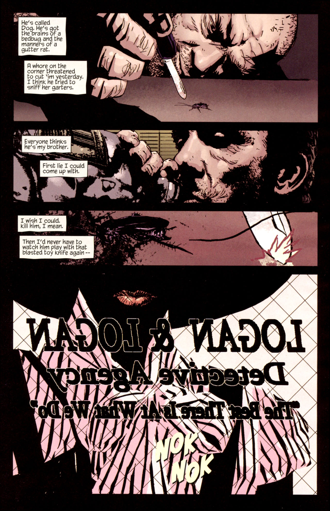 Read online Wolverine Noir comic -  Issue #1 - 5