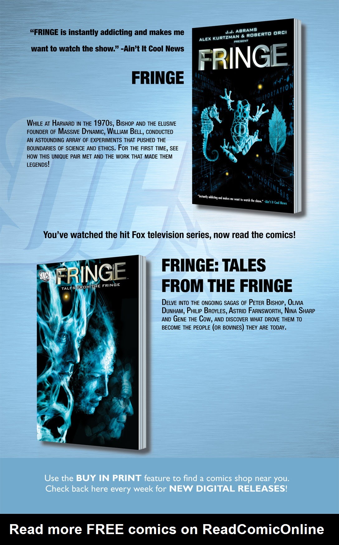 Read online Beyond The Fringe comic -  Issue #2A - 14