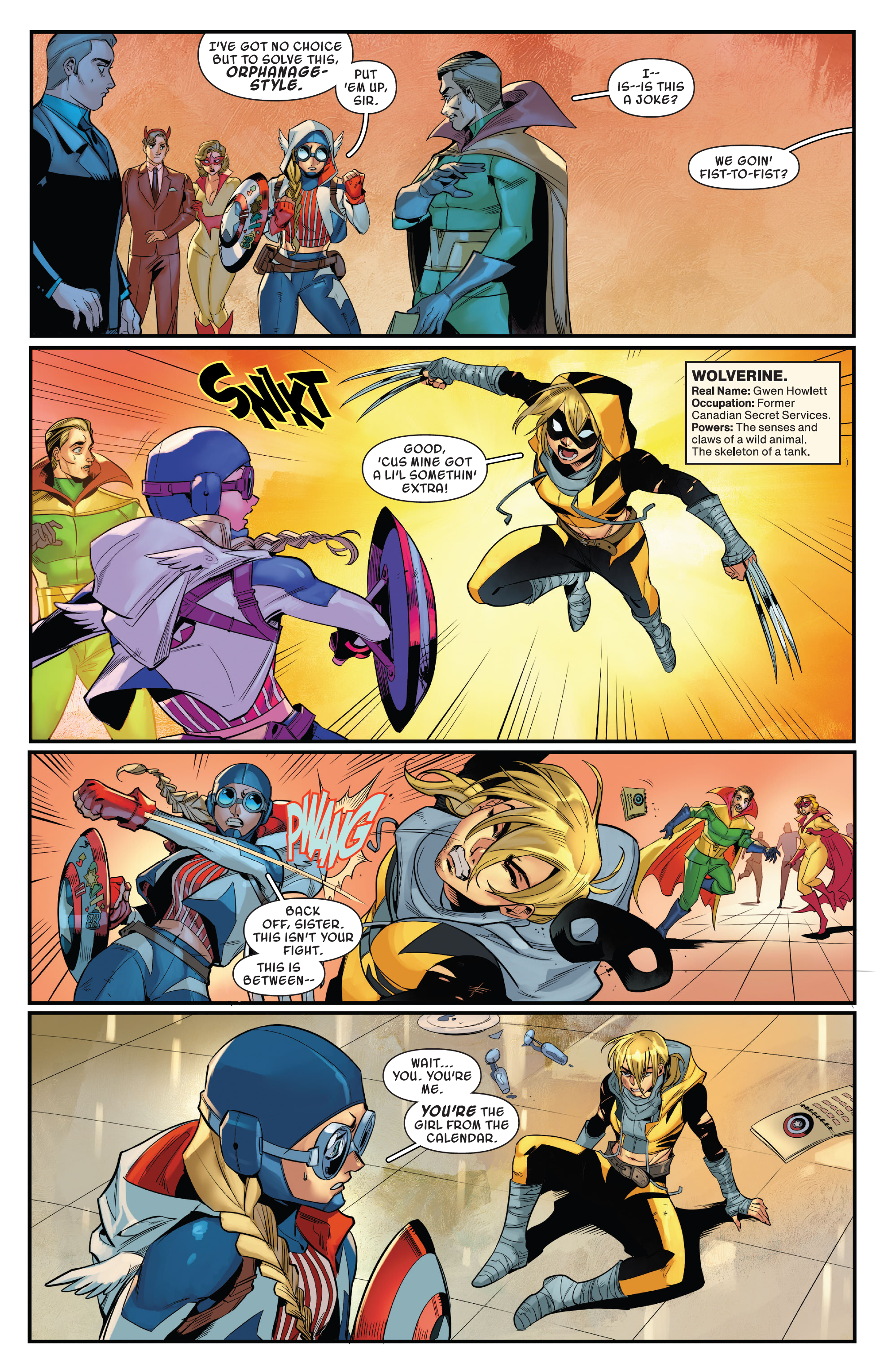 Read online Spider-Gwen: Gwenverse comic -  Issue #2 - 12