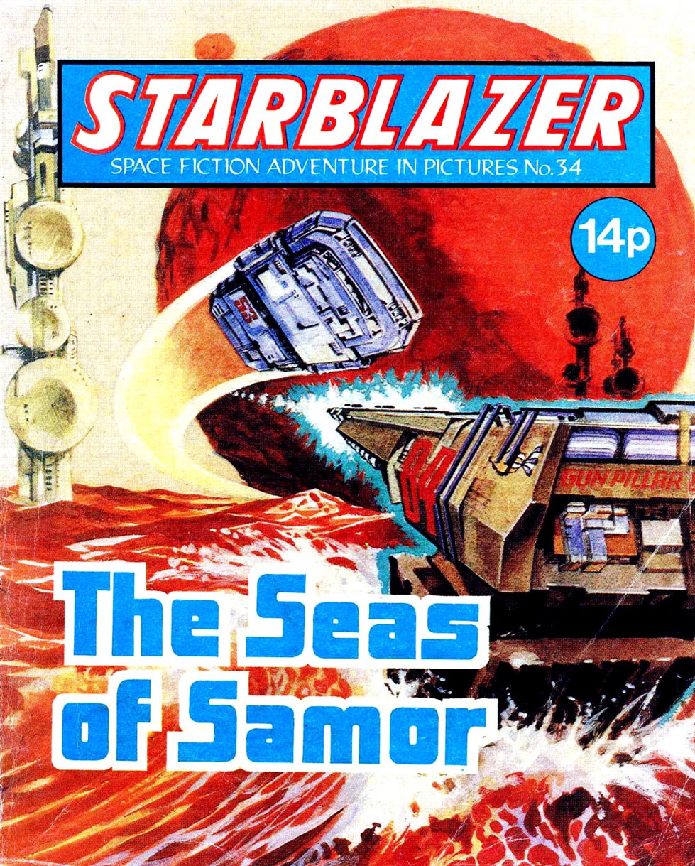 Read online Starblazer comic -  Issue #34 - 1