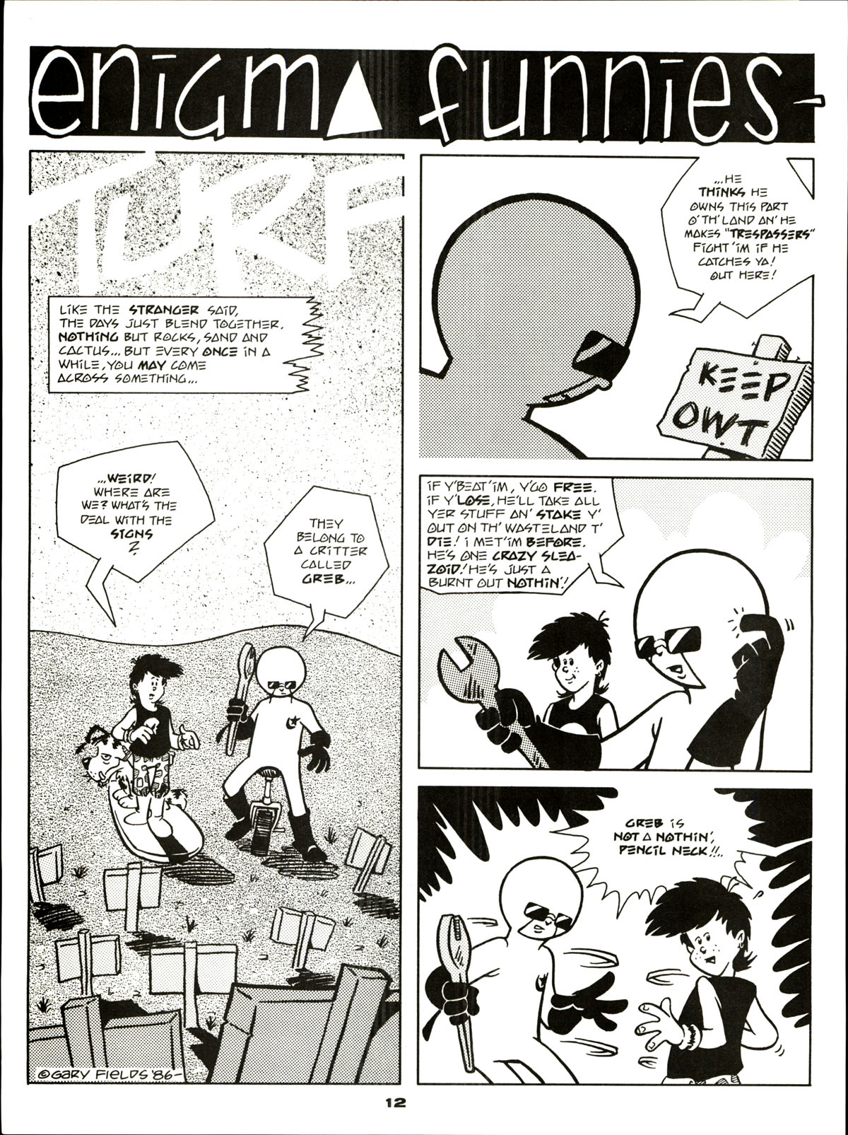 Read online Threat comic -  Issue #7 - 14