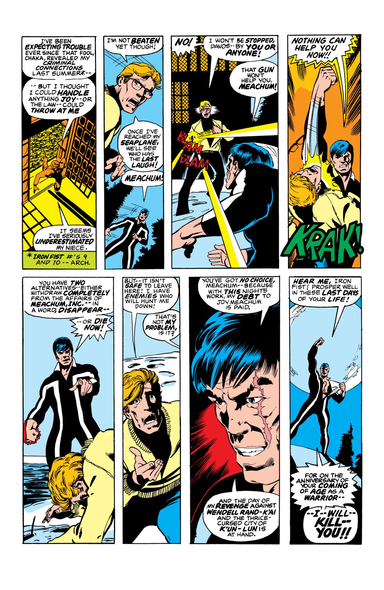 Read online Marvel Masterworks: Iron Fist comic -  Issue # TPB 2 (Part 2) - 95