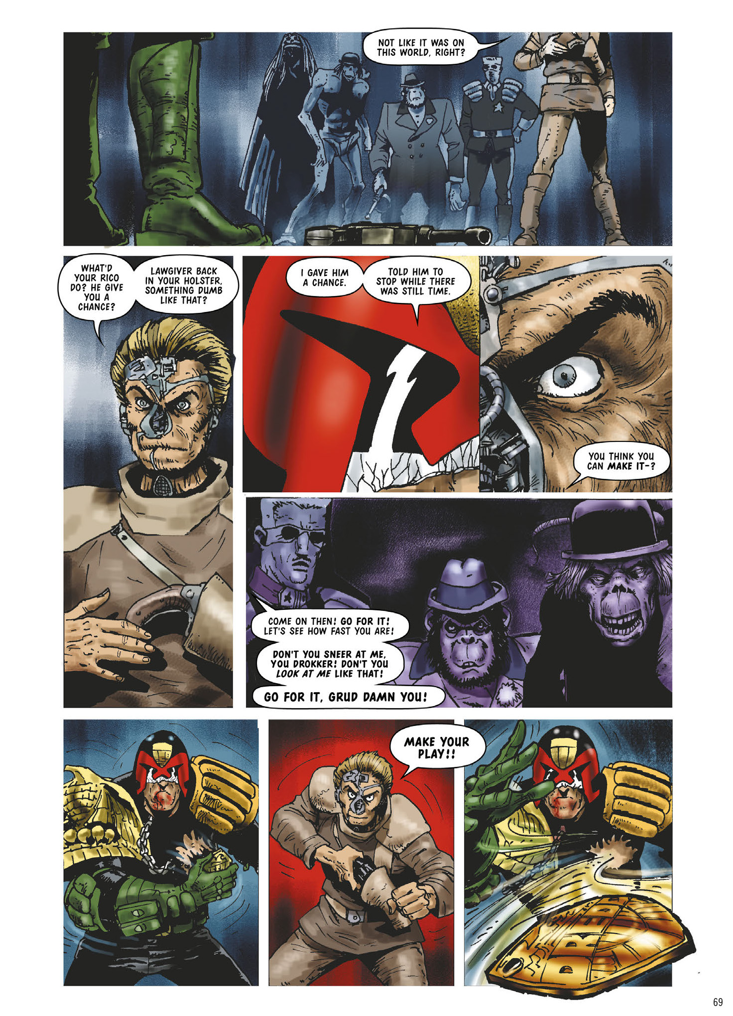 Read online Judge Dredd: The Complete Case Files comic -  Issue # TPB 34 (Part 1) - 71