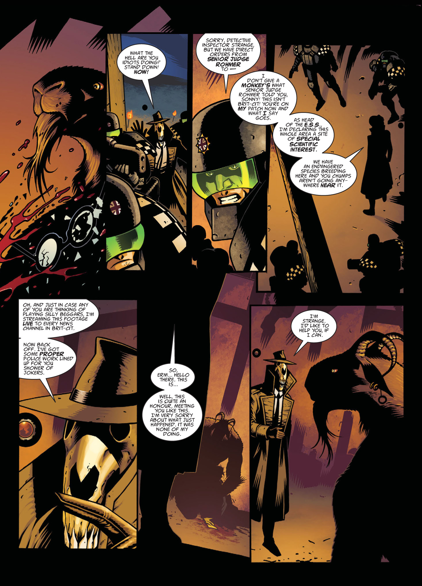 Read online Brit-Cit Noir comic -  Issue # TPB - 49