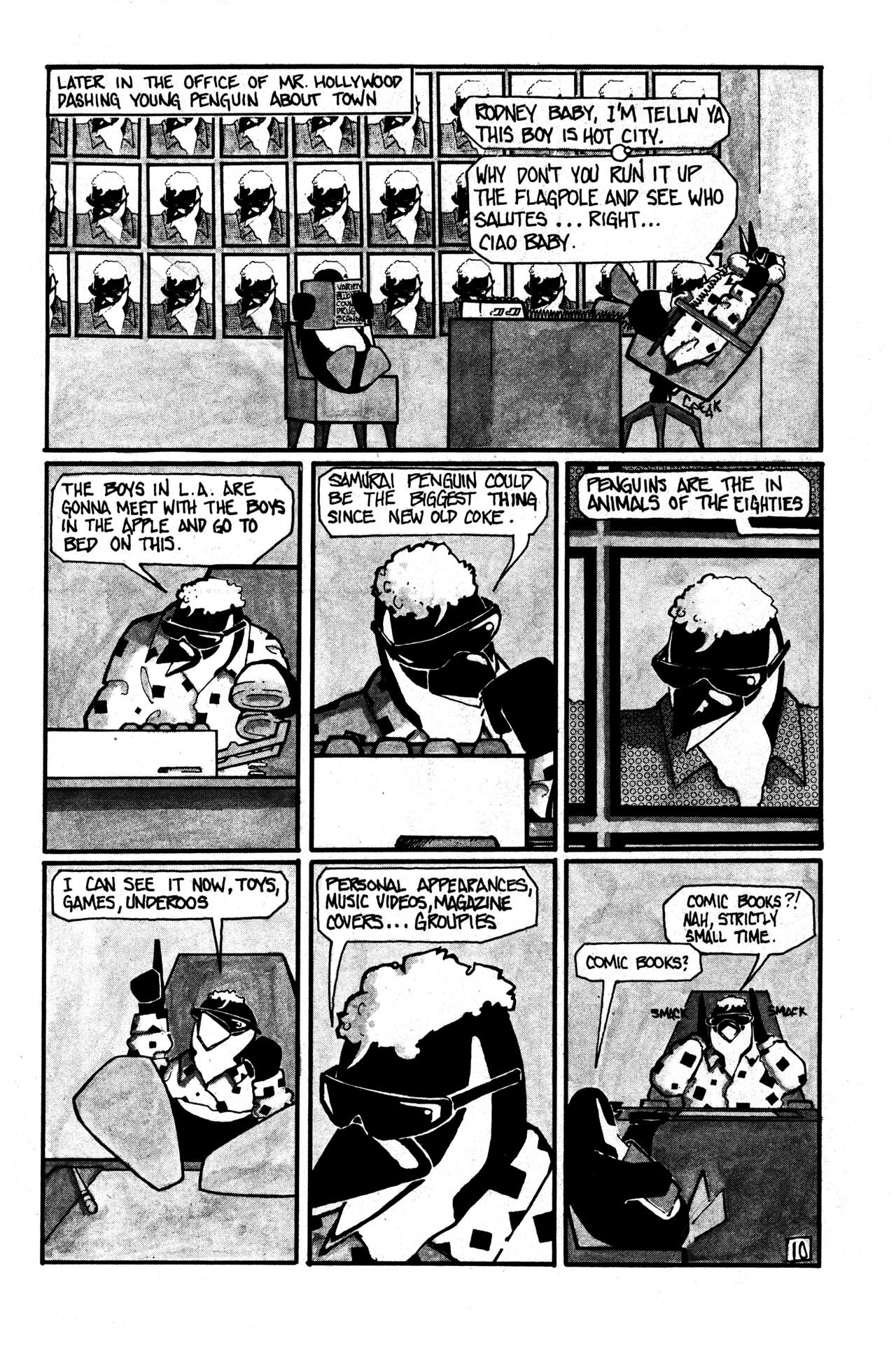 Read online Samurai Penguin comic -  Issue #2 - 12
