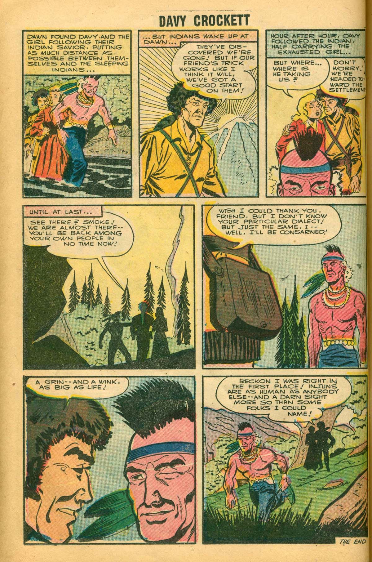 Read online Davy Crockett comic -  Issue #3 - 14
