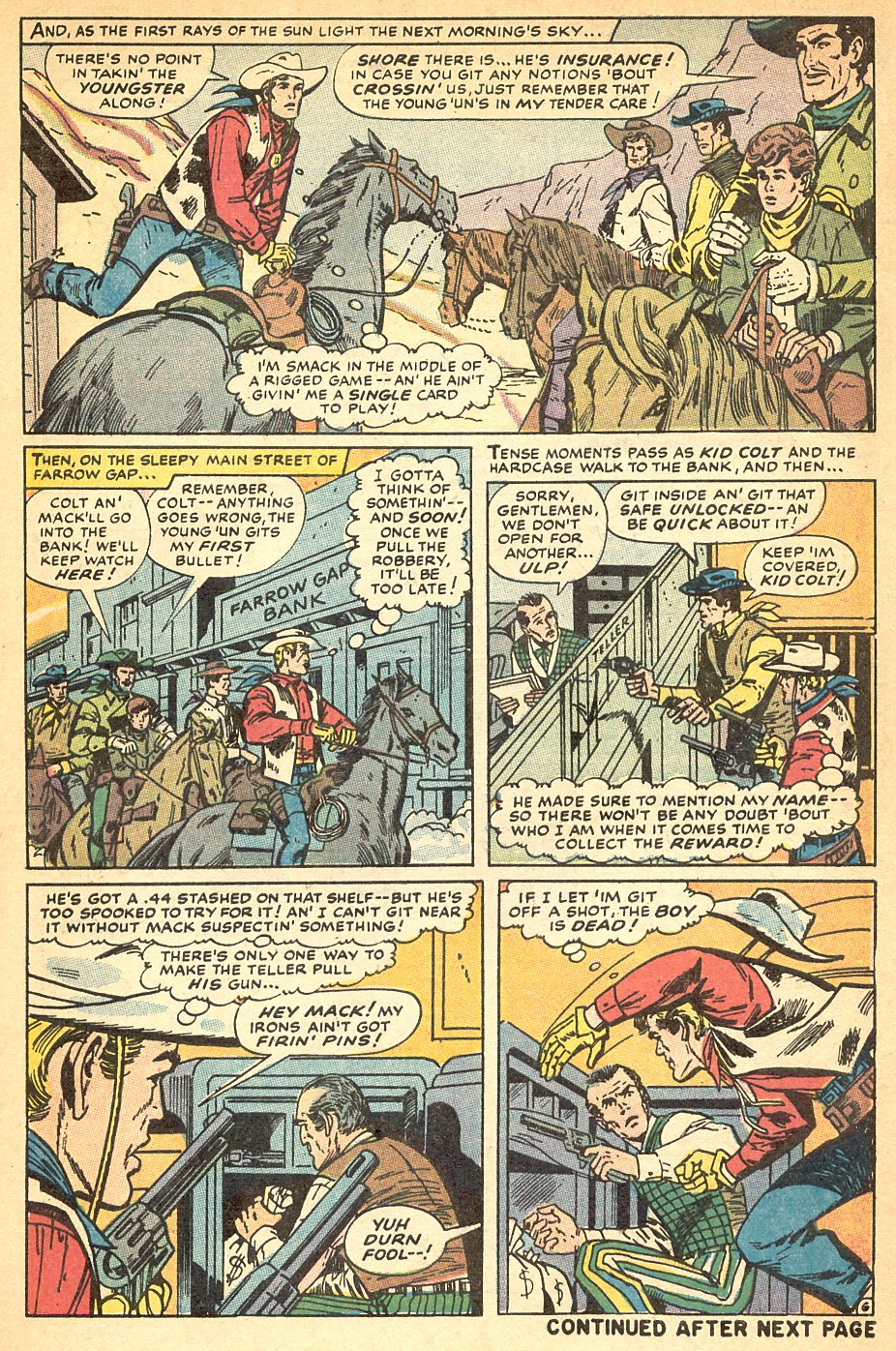 Read online Kid Colt Outlaw comic -  Issue #140 - 9