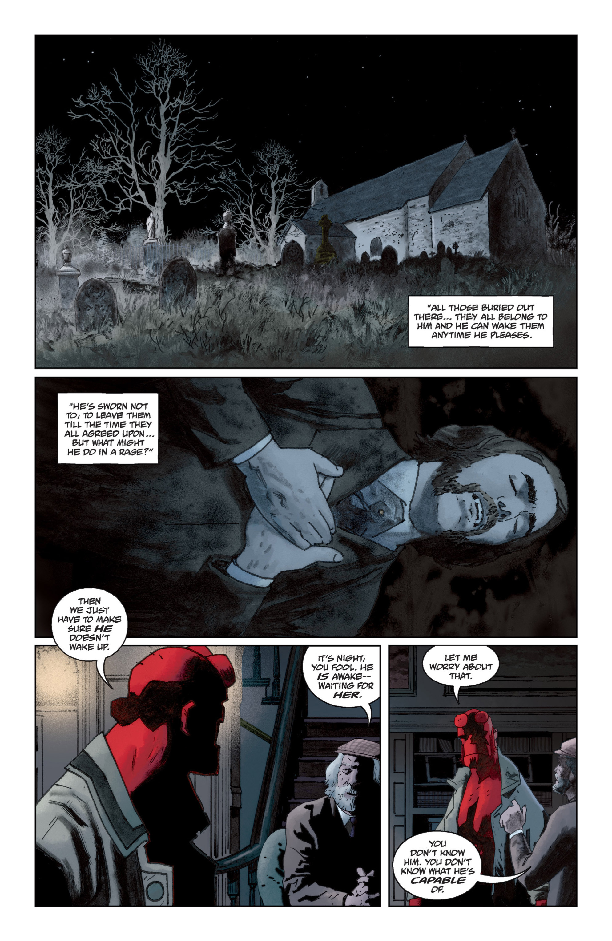 Read online Hellboy comic -  Issue #11 - 86