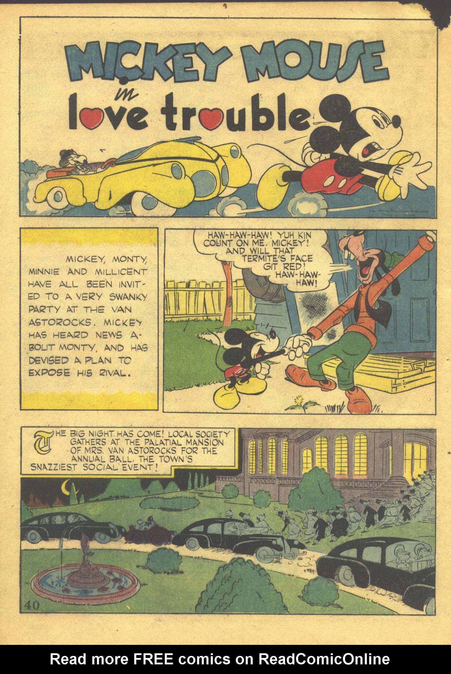 Read online Walt Disney's Comics and Stories comic -  Issue #39 - 42