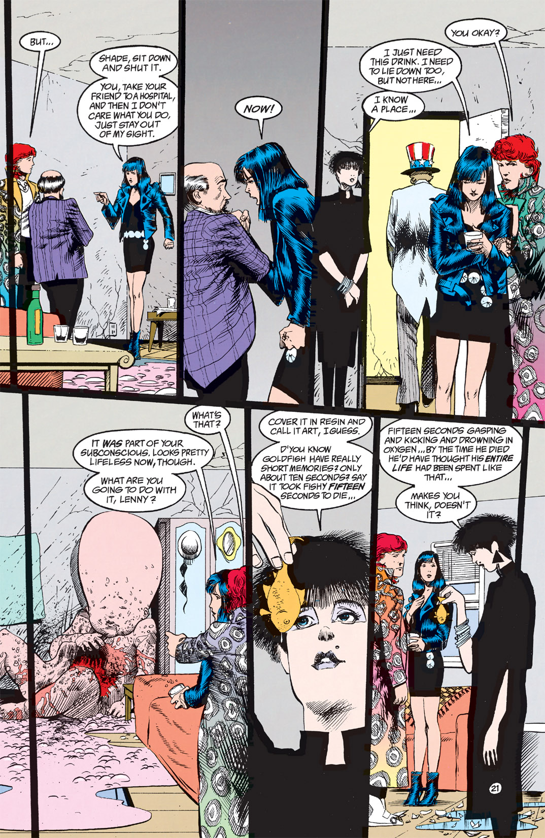 Read online Shade, the Changing Man comic -  Issue #9 - 17