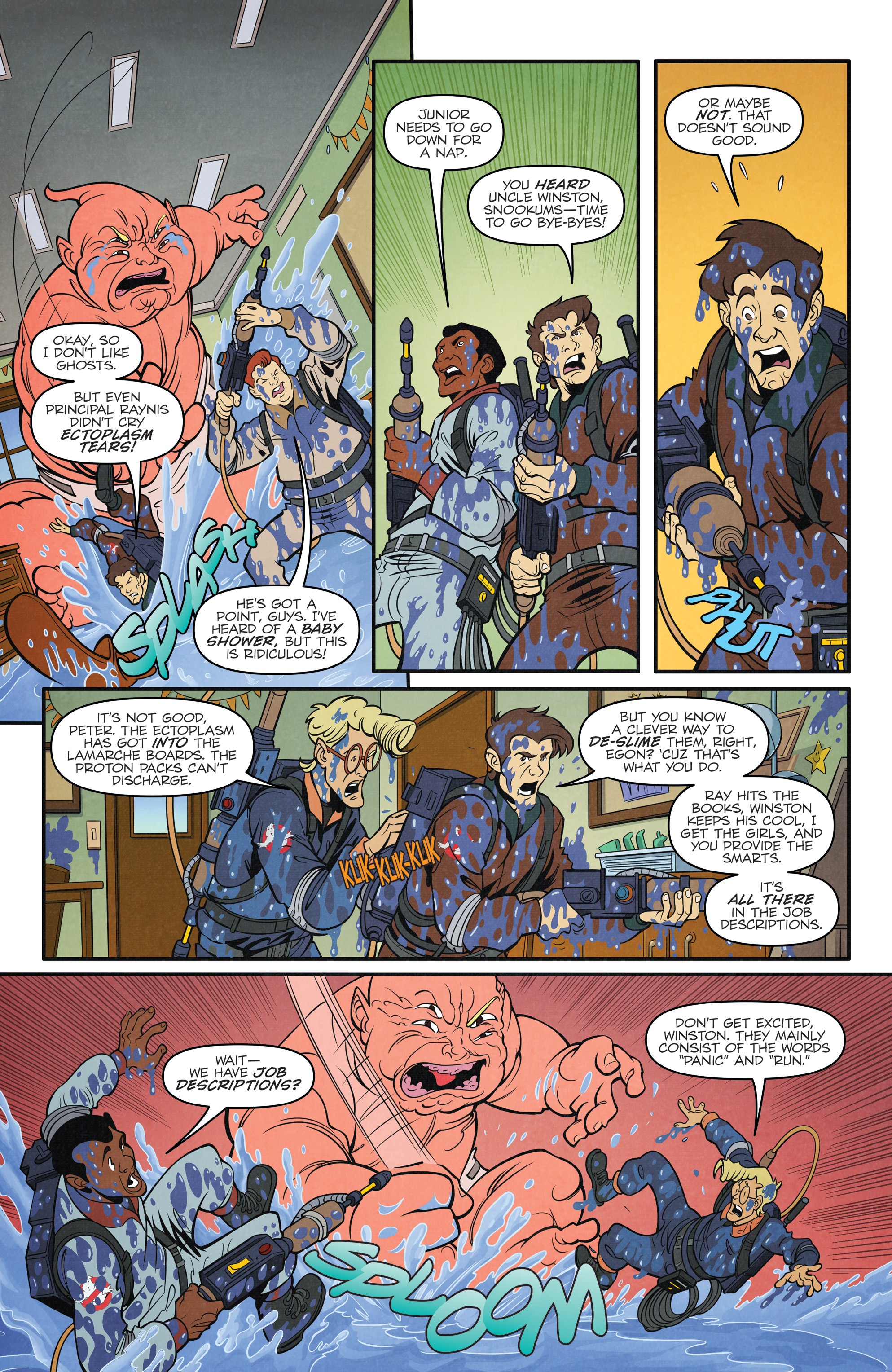 Read online Ghostbusters 35th Anniversary: The Real Ghostbusters comic -  Issue # Full - 6