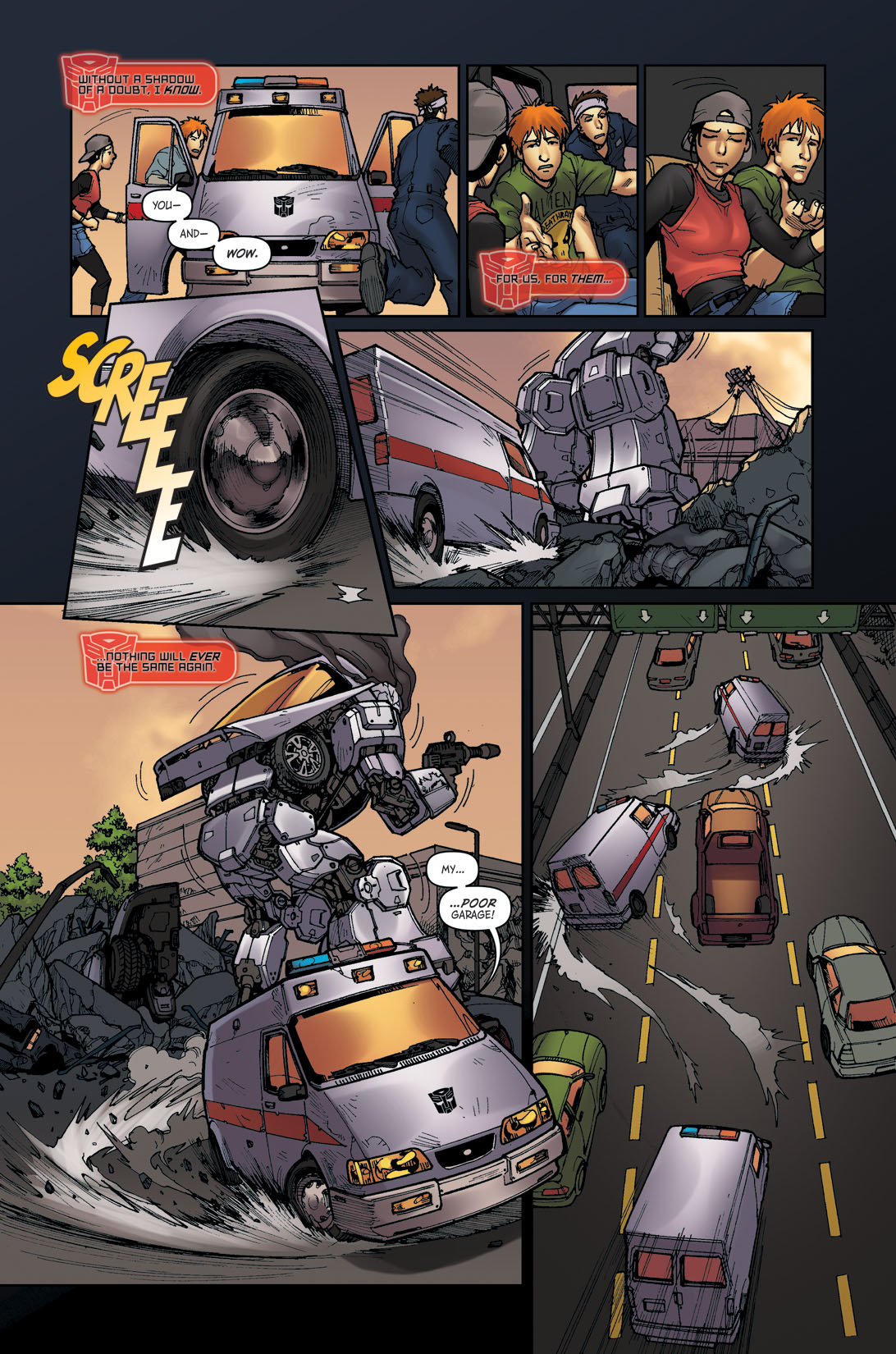 Read online The Transformers: Infiltration comic -  Issue #2 - 9