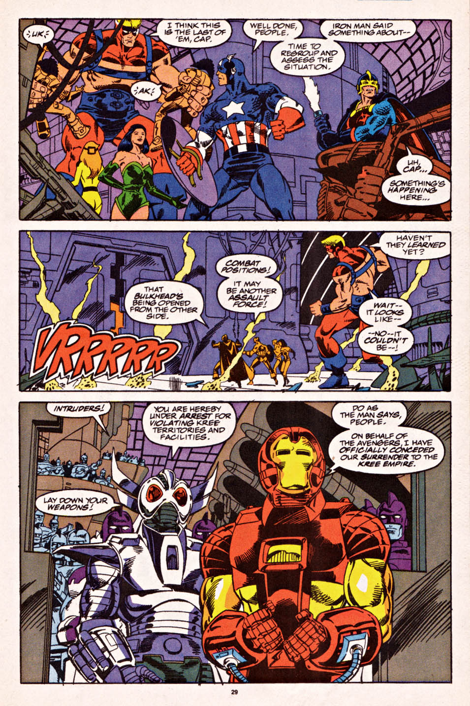 Read online The Avengers (1963) comic -  Issue #345b - 22