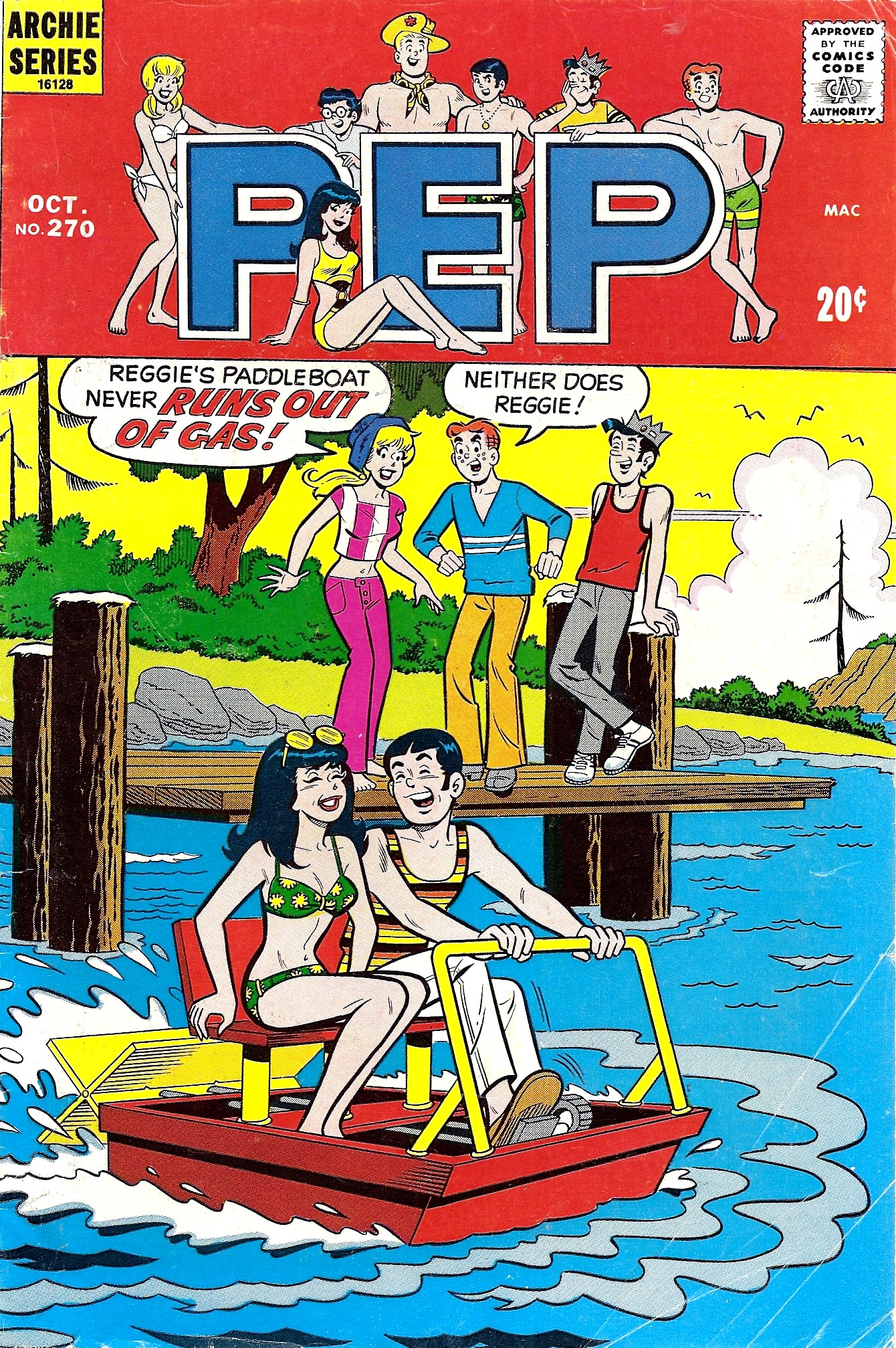 Read online Pep Comics comic -  Issue #270 - 1