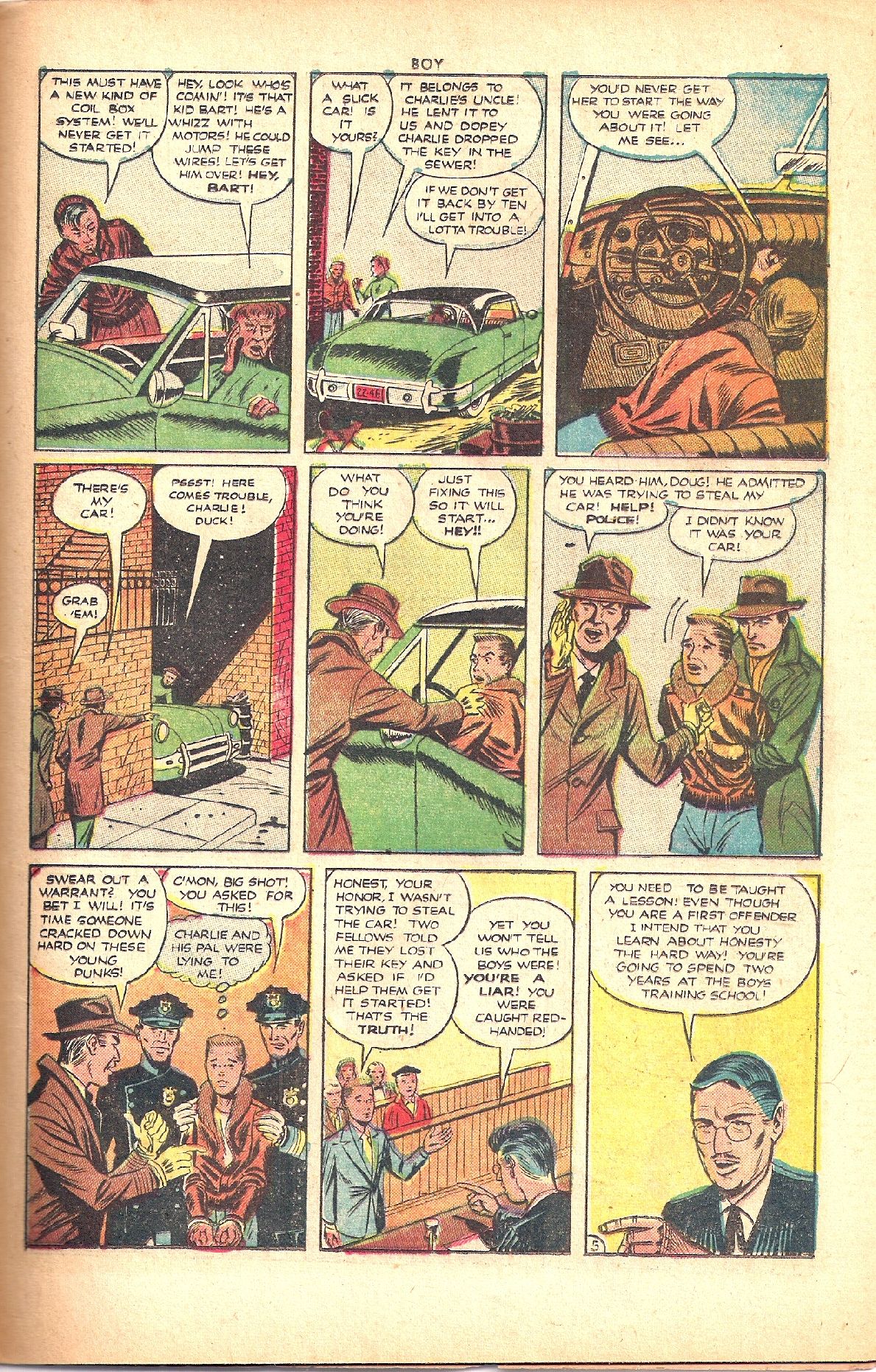 Read online Boy Comics comic -  Issue #66 - 37