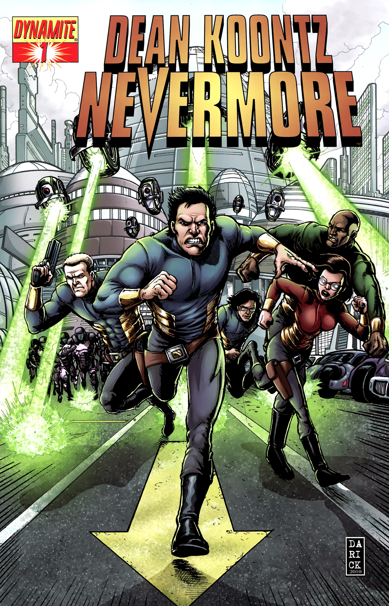Read online Dean Koontz's Nevermore comic -  Issue #1 - 1