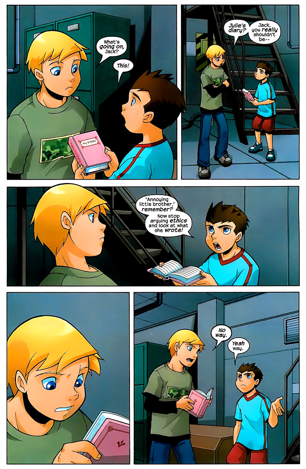 Read online Power Pack (2005) comic -  Issue #4 - 7