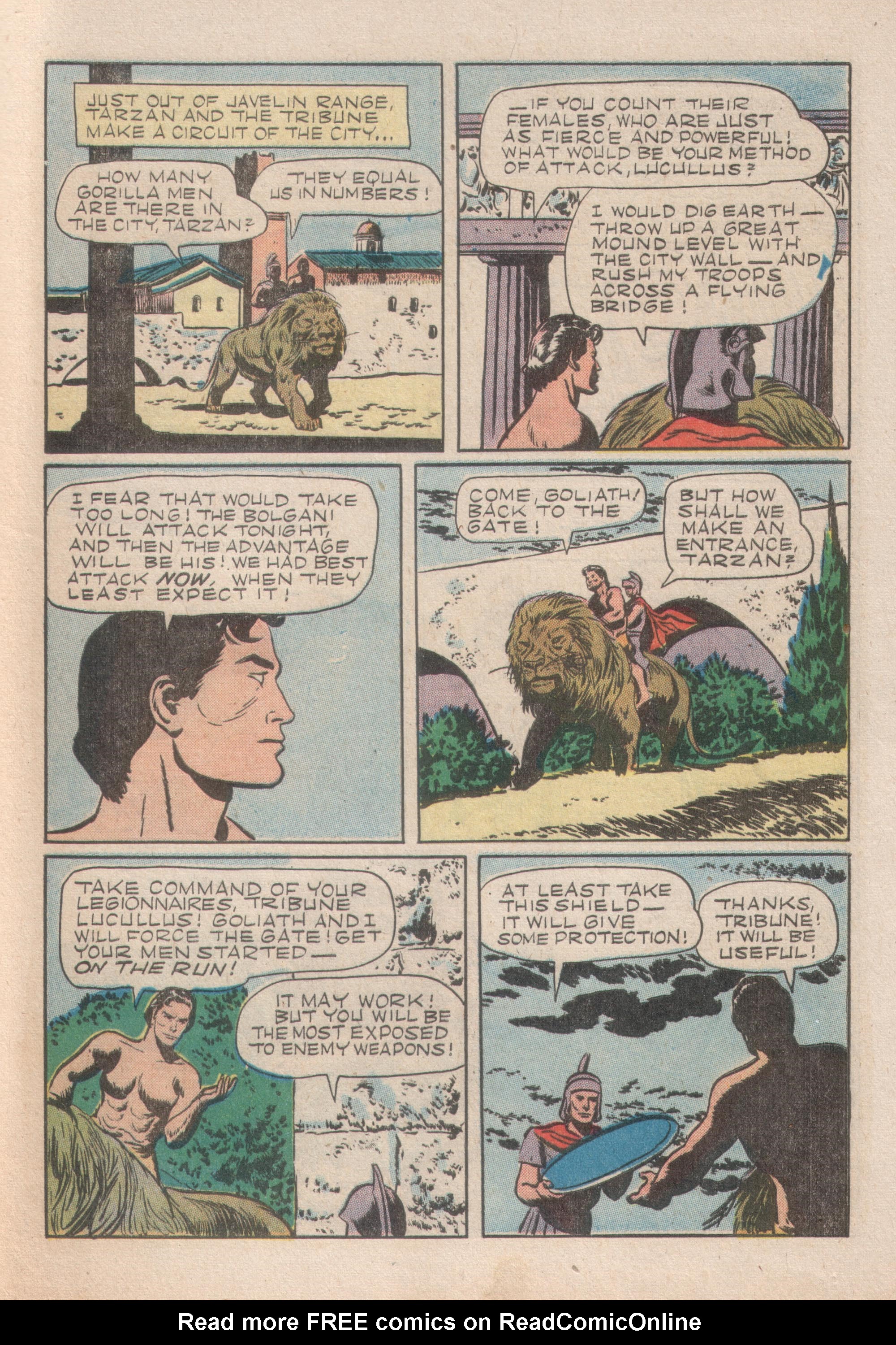 Read online Tarzan (1948) comic -  Issue #41 - 37
