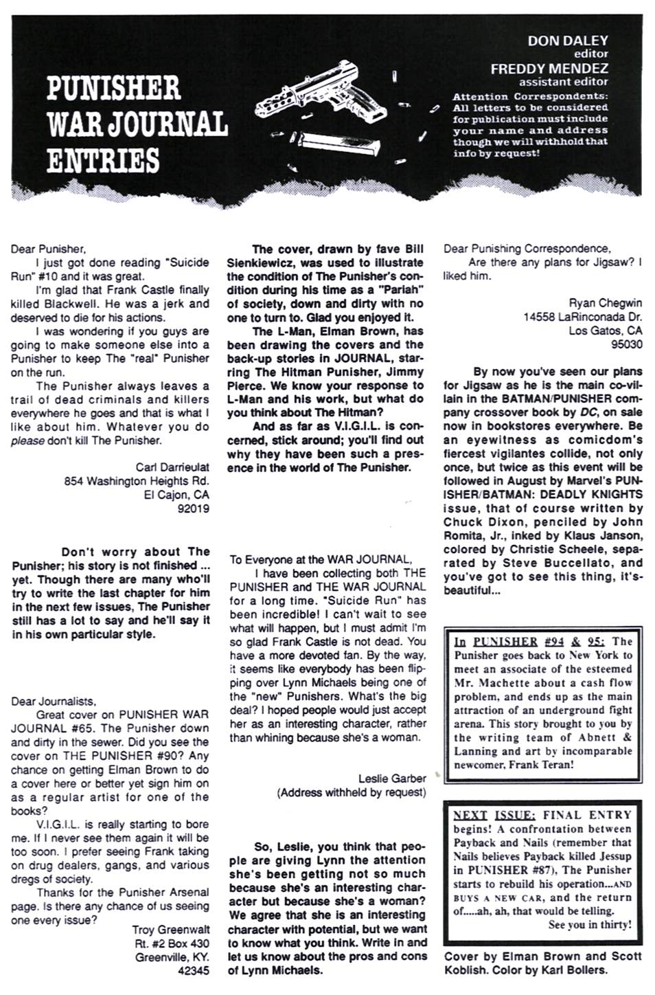 Read online The Punisher War Journal comic -  Issue #69 - 22