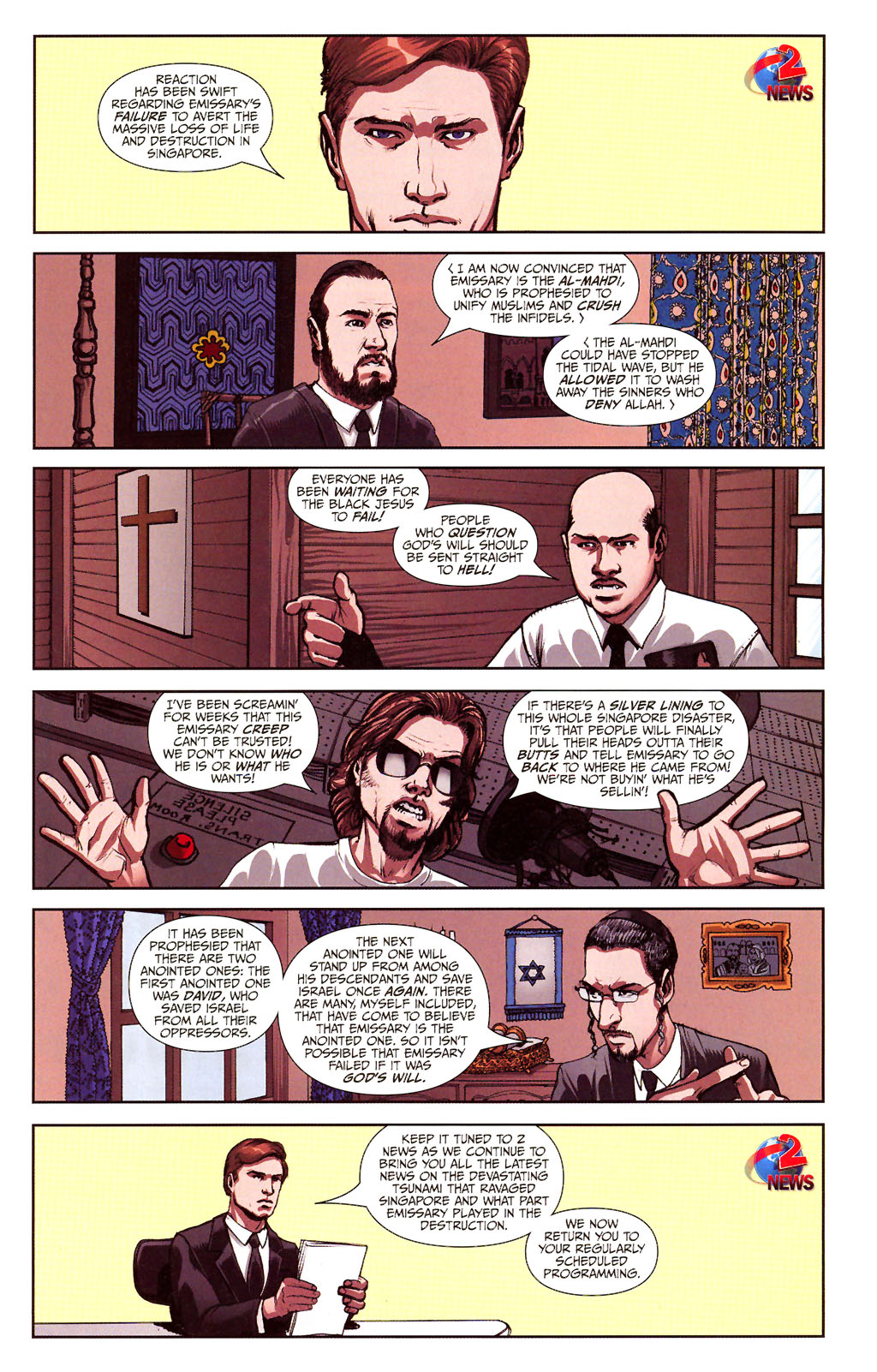 Read online Emissary comic -  Issue #6 - 14