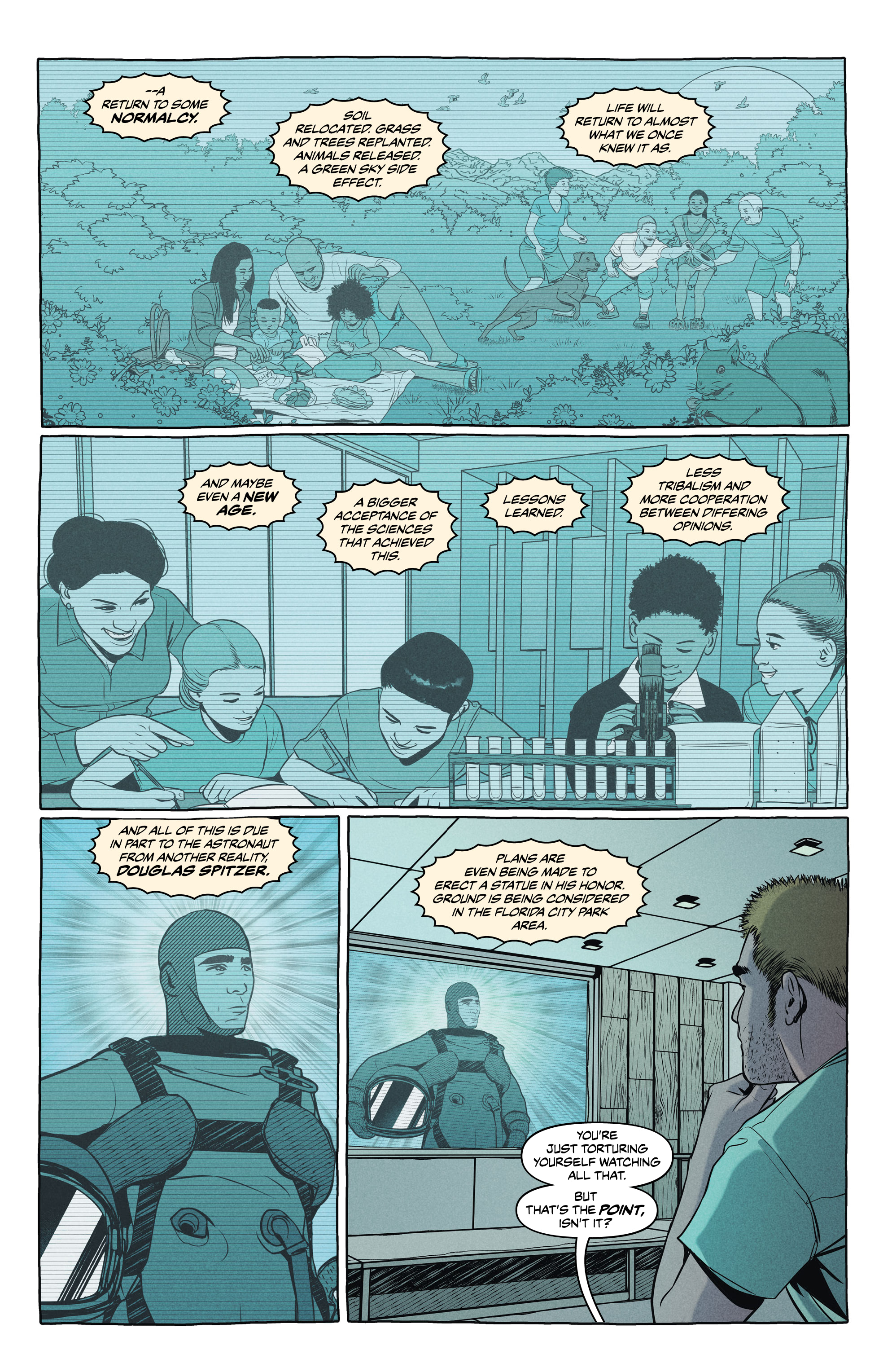 Read online Astronaut Down comic -  Issue #4 - 9