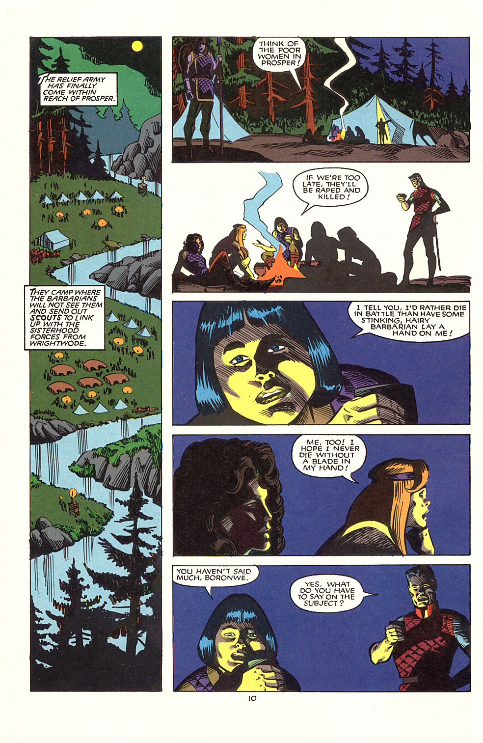 Read online Sisterhood of Steel comic -  Issue #6 - 11