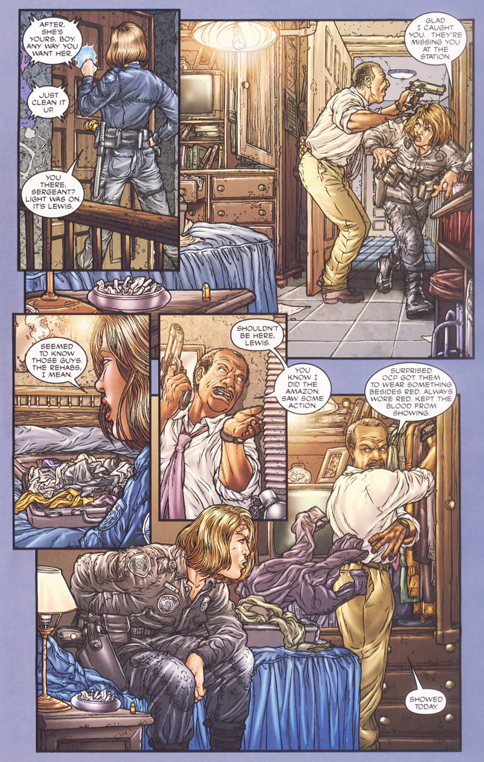 Read online Frank Miller's Robocop comic -  Issue #4 - 21