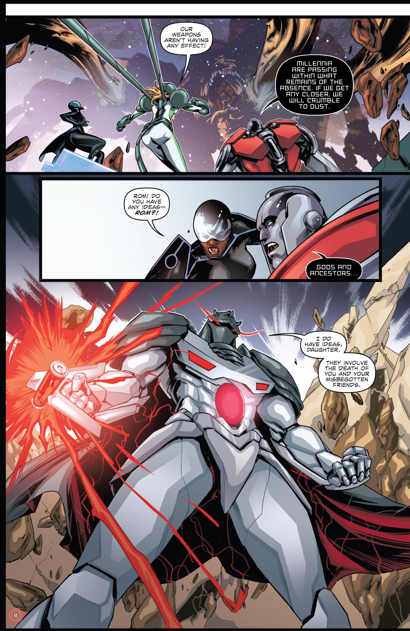 Read online Rom & the Micronauts comic -  Issue #5 - 14