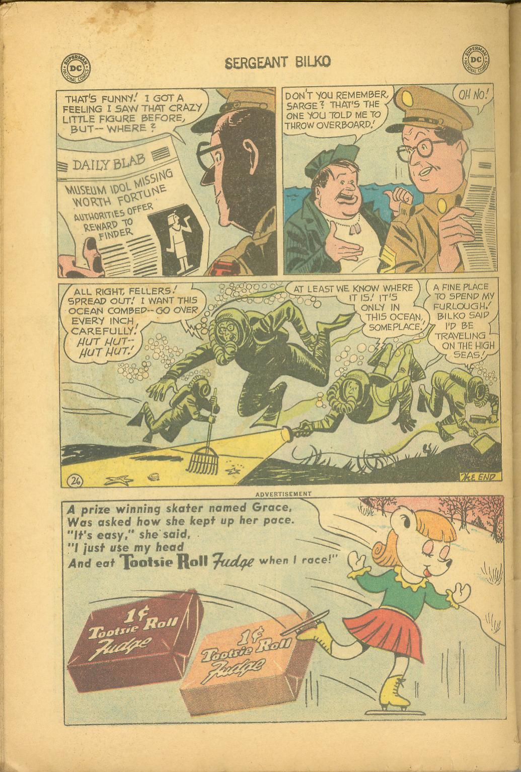 Read online Sergeant Bilko comic -  Issue #12 - 32